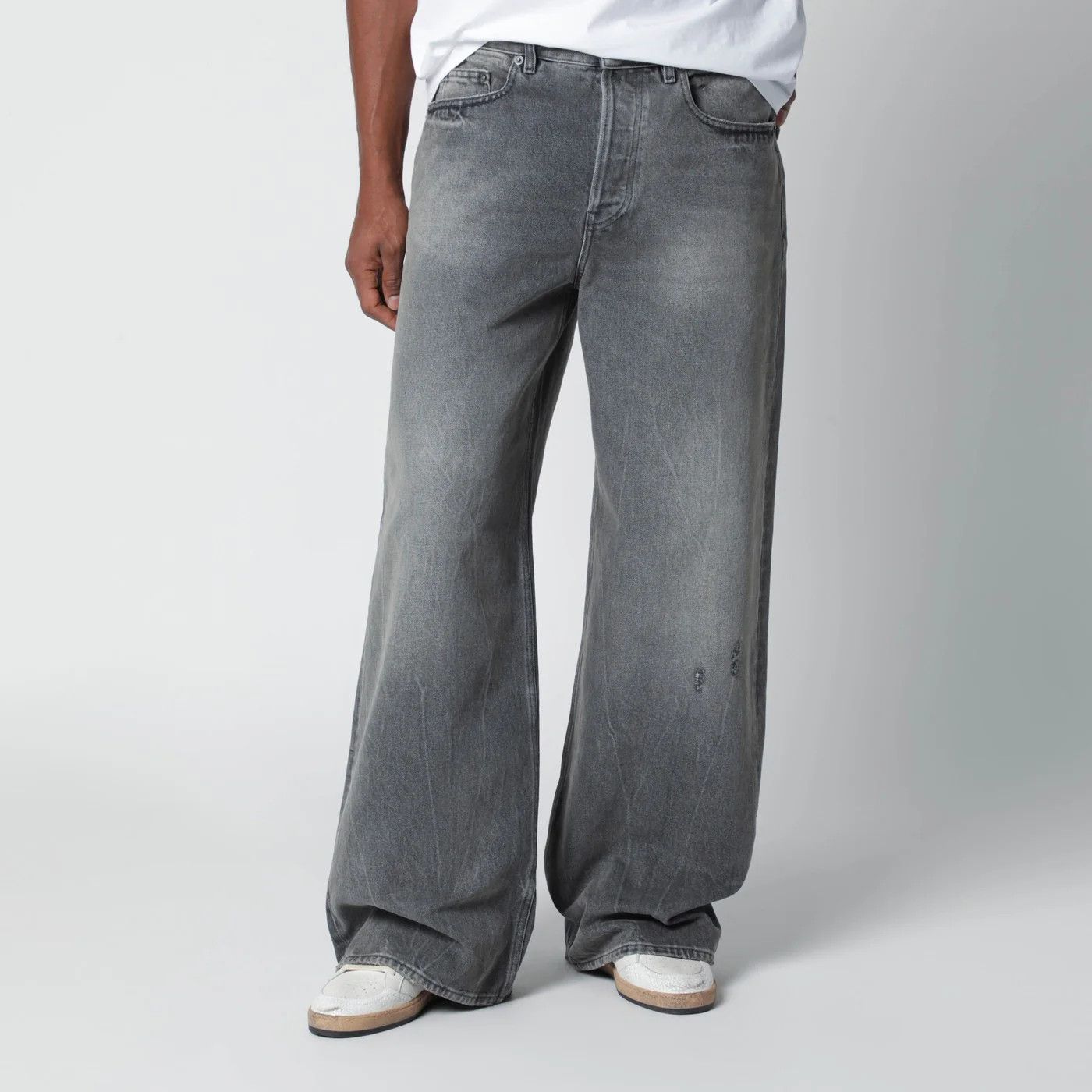 Golden Goose o1d2blof0426 Denim Jeans in Grey Size US 34 / EU 50 - 1 Thumbnail