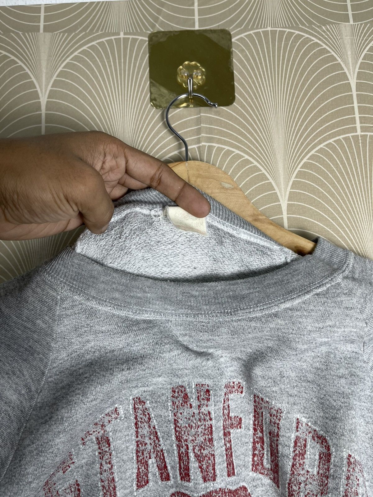 Fruit Of The Loom × Vintage VINTAGE STANFORD UNIVERSITY CREWNECK 50/50 ALMOST PAPERTHIN Size US L / EU 52-54 / 3 - 12 Thumbnail
