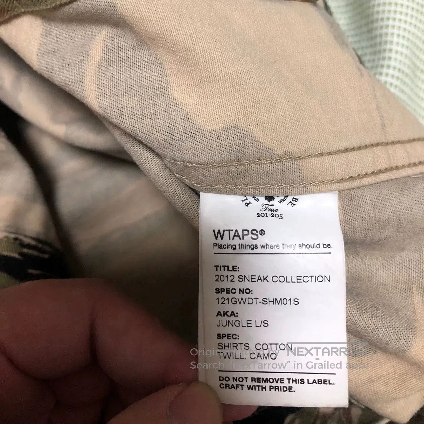 Wtaps wtaps tiger stripe jacket in size S. Size US S / EU 44-46 / 1 - 6 Thumbnail