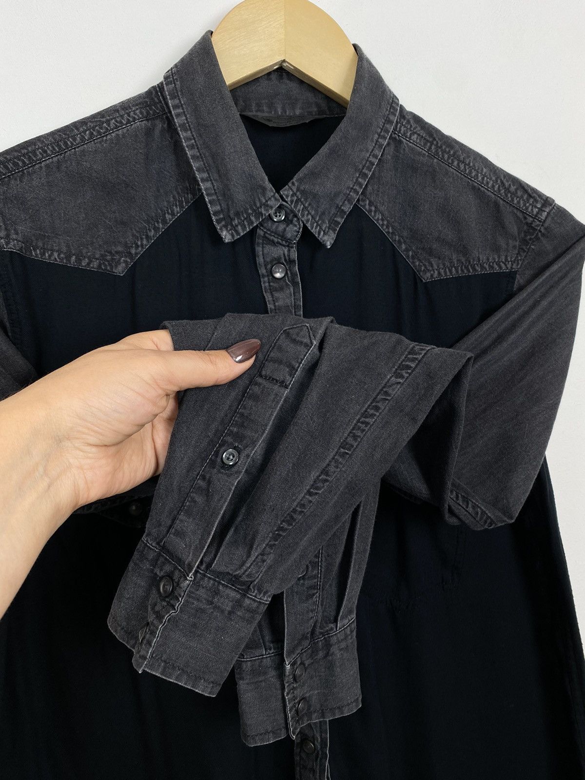 Diesel × Vintage Vintage Diesel Industry Shirt like Japanese Hype Y2K Size US M / EU 48-50 / 2 - 3 Thumbnail