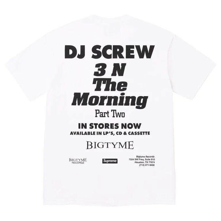 Supreme Supreme/DJ Screw SUC Tee Size US M / EU 48-50 / 2 - 4 Thumbnail