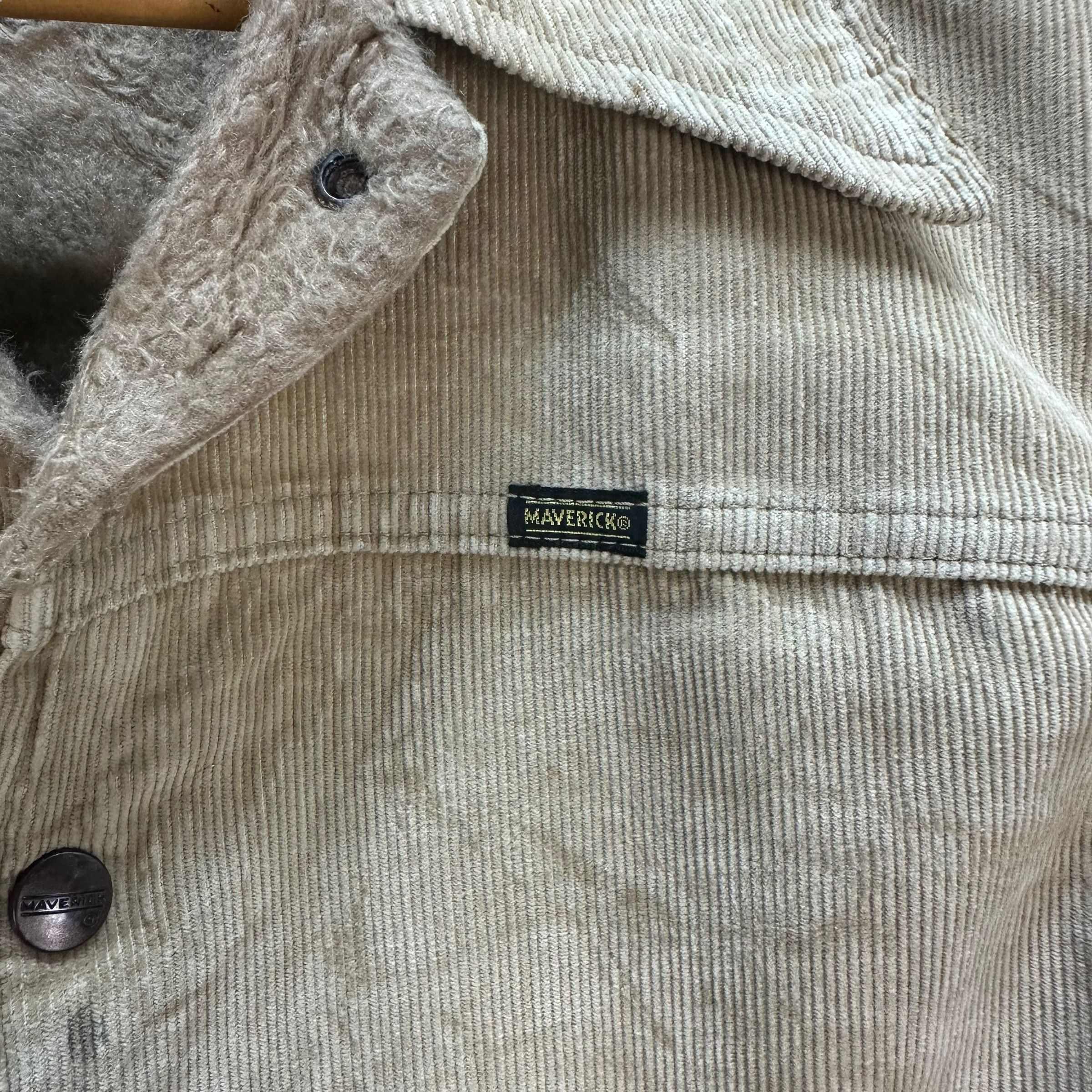 Vintage BLUE BELL MAVERICK CORDUROY SHERPA JACKET #8290-001 Size US M / EU 48-50 / 2 - 3 Thumbnail