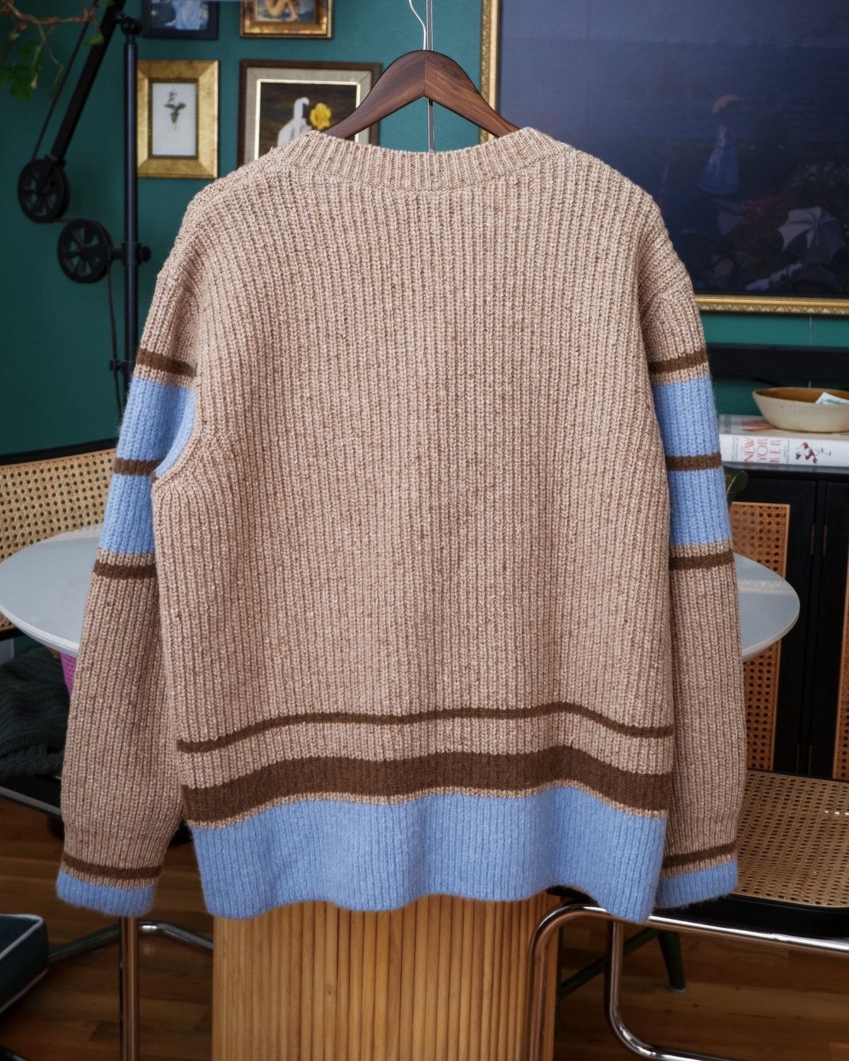 AMI Camel College Sweater Size US S / EU 44-46 / 1 - 3 Thumbnail