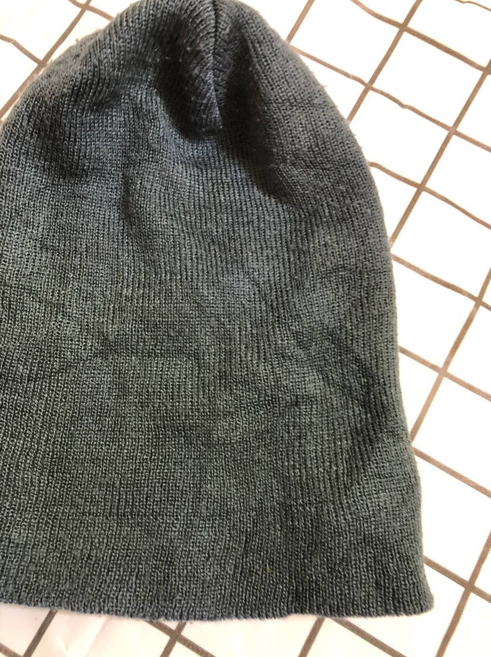 Nike Vintage Y2K Center Swoosh Nike Beanie Winter Hat Cap Dark Size ONE SIZE - 11 Thumbnail