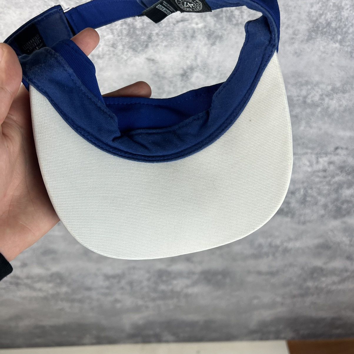 MLB Toronto Blue Jays Vintage Visor Cap Men's Blue One Size Size ONE SIZE - 11 Thumbnail
