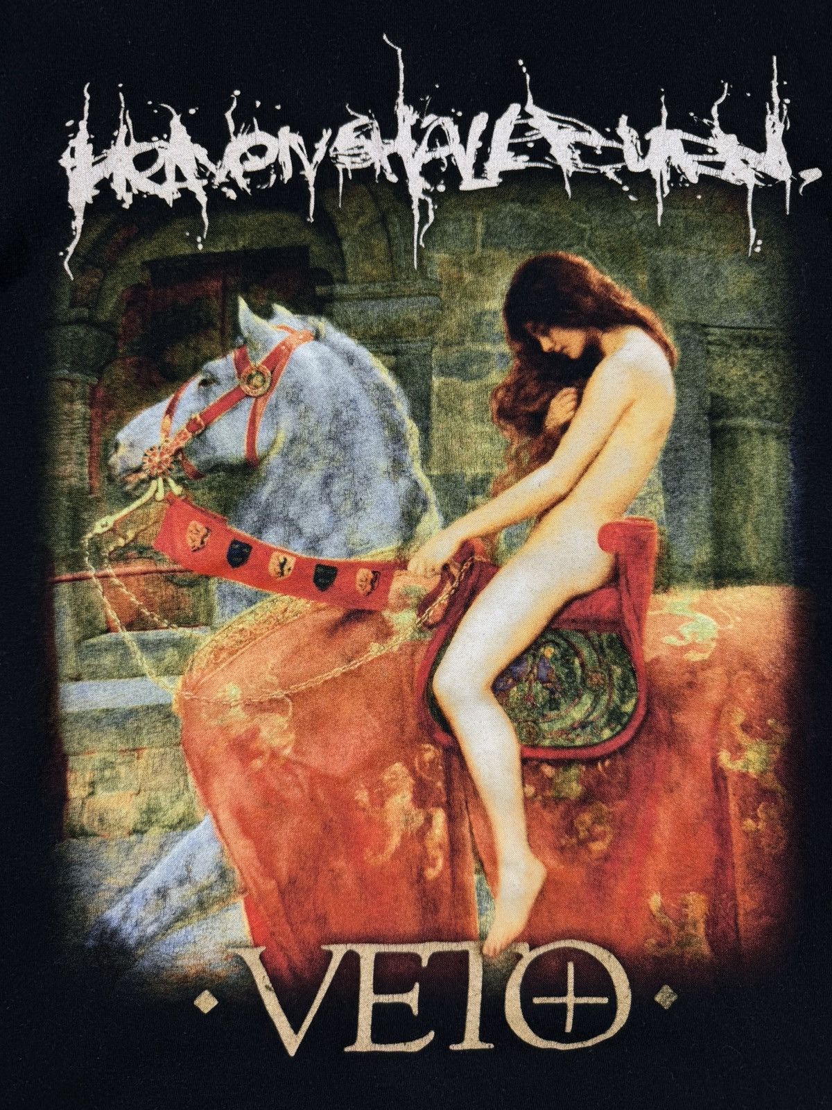 Band Tees × Vintage Vintage y2k Heaven Shall Burn - Veto graphics band tee Size US XS / EU 42 / 0 - 4 Thumbnail