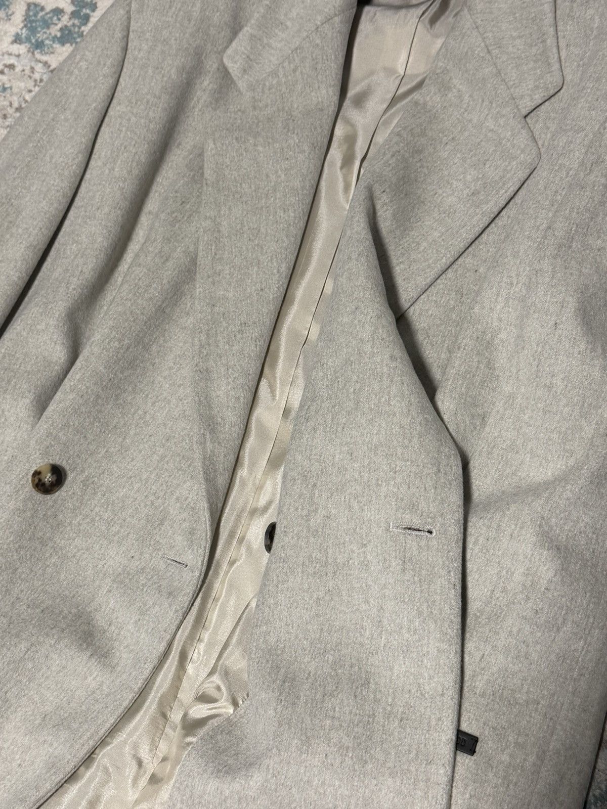 Fear of God Fear of God Wool Overcoat Cement Heather Sz 52 Size US L / EU 52-54 / 3 - 3 Thumbnail