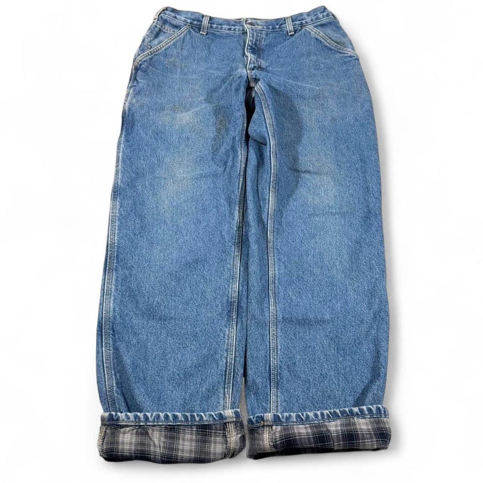 Carhartt VTG Carhartt Carpenter Lined Jeans Size 32 Size US 32 / EU 48 - 3 Thumbnail