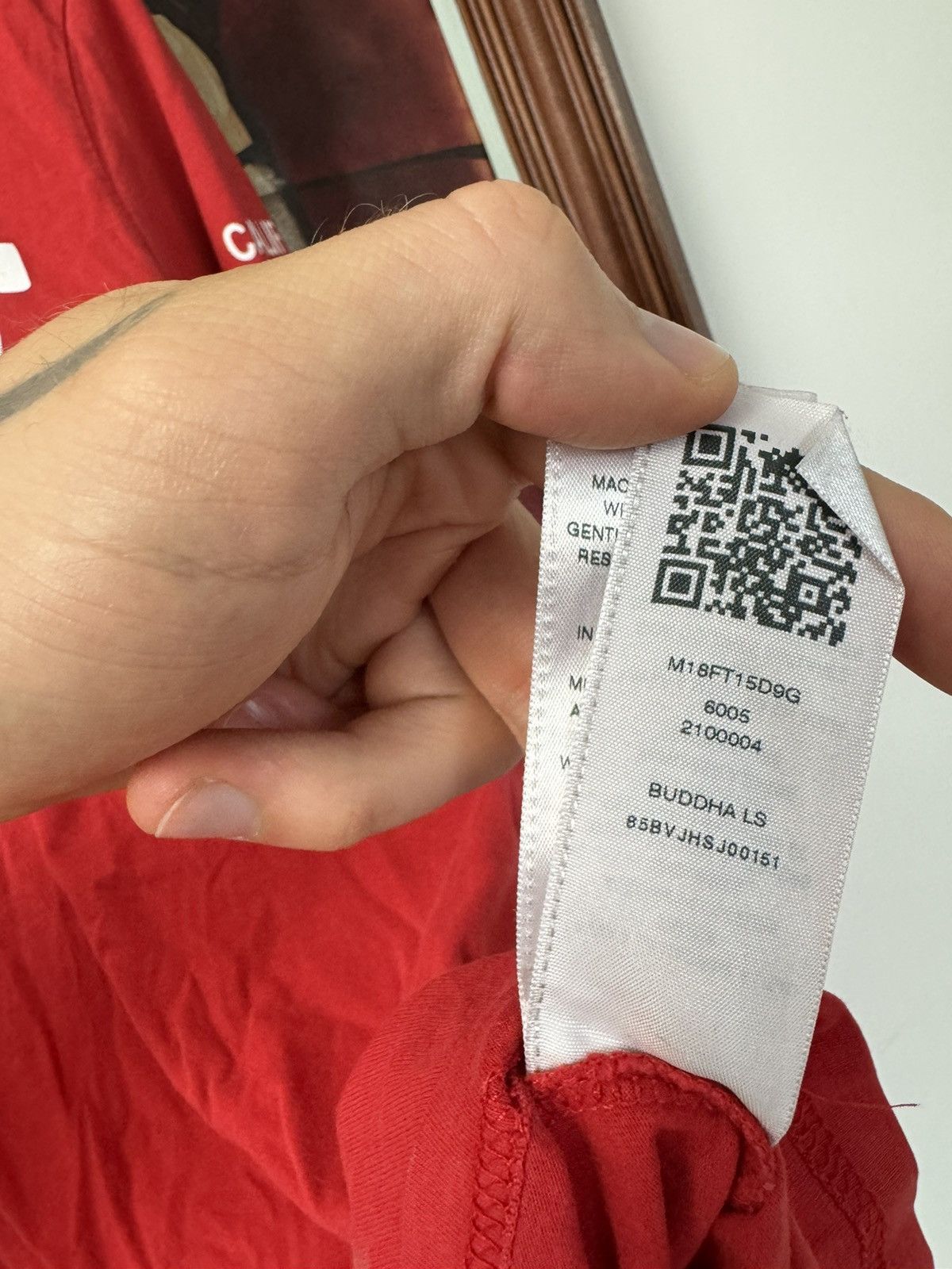 True Religion True Religion Budda Man Classic Logo Drip Longsleeve Red Size US M / EU 48-50 / 2 - 5 Thumbnail