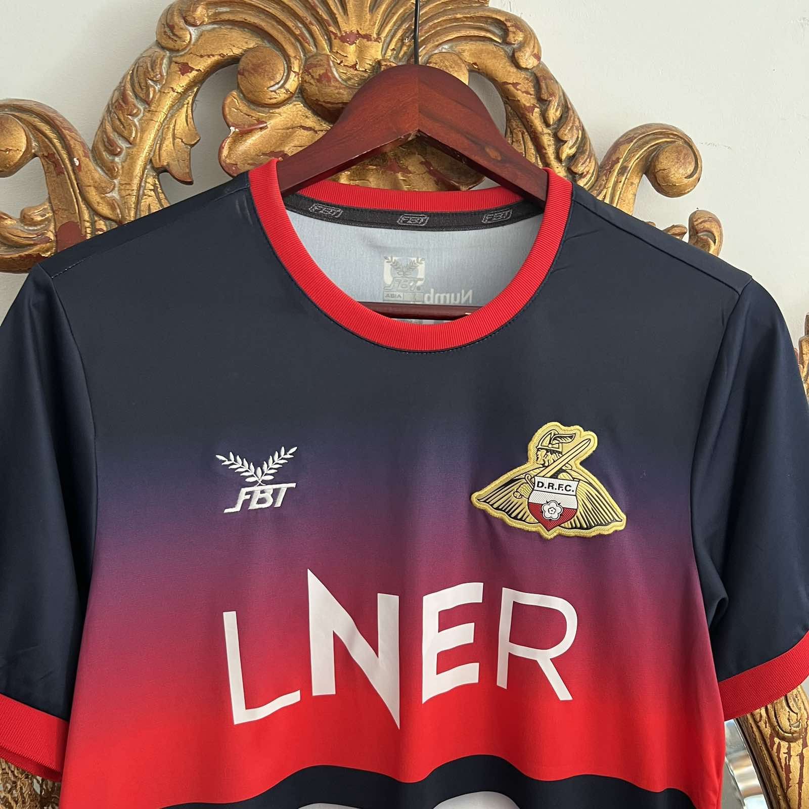 Other MEN'S FBT FC DONCASTER ROVERS 2018/2019 AWAY SOCCER JERSEY Size US S / EU 44-46 / 1 - 4 Thumbnail
