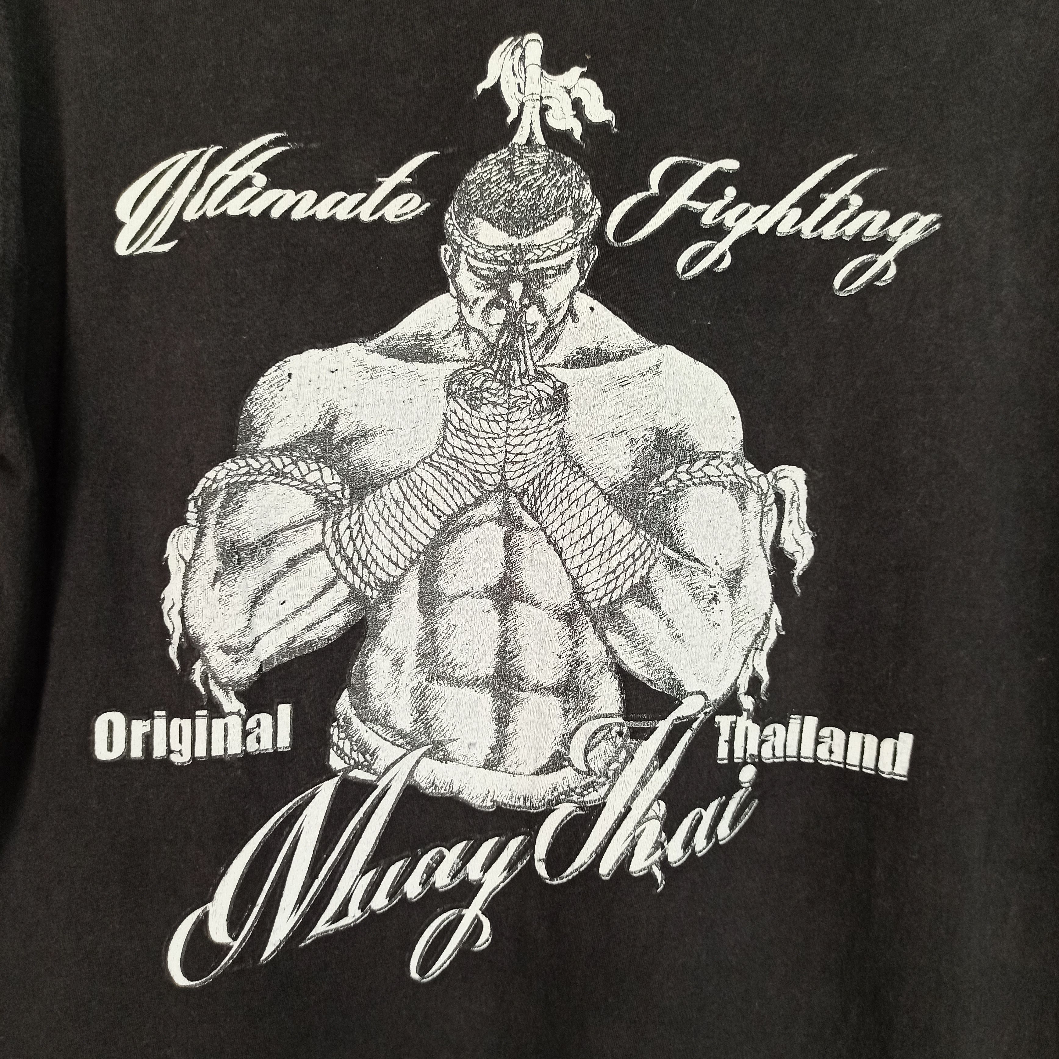 Sports Specialties Vintage Muay Thai Original Flovour Thailand Tshirt Boxing Size US M / EU 48-50 / 2 - 5 Thumbnail