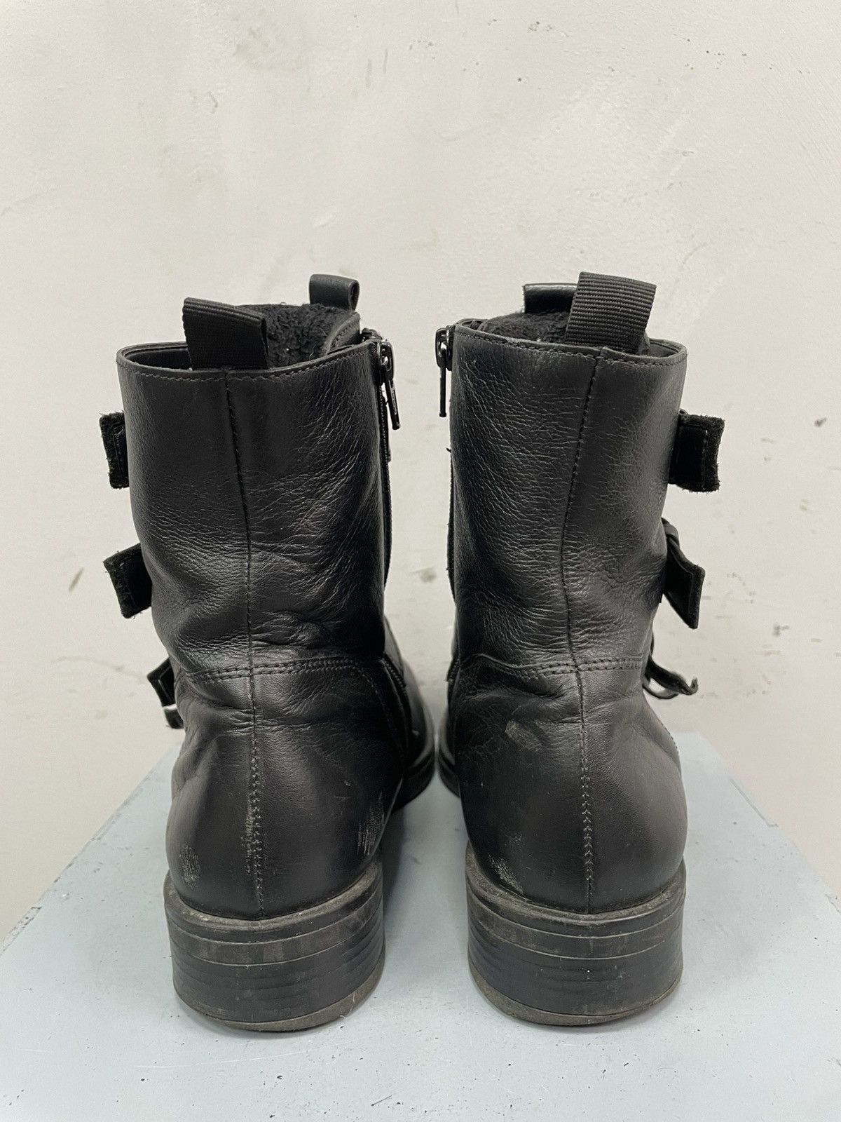 ASH Guidi style leather straps hype boots avant garde 90s Size US 7.5 / EU 40-41 - 9 Thumbnail