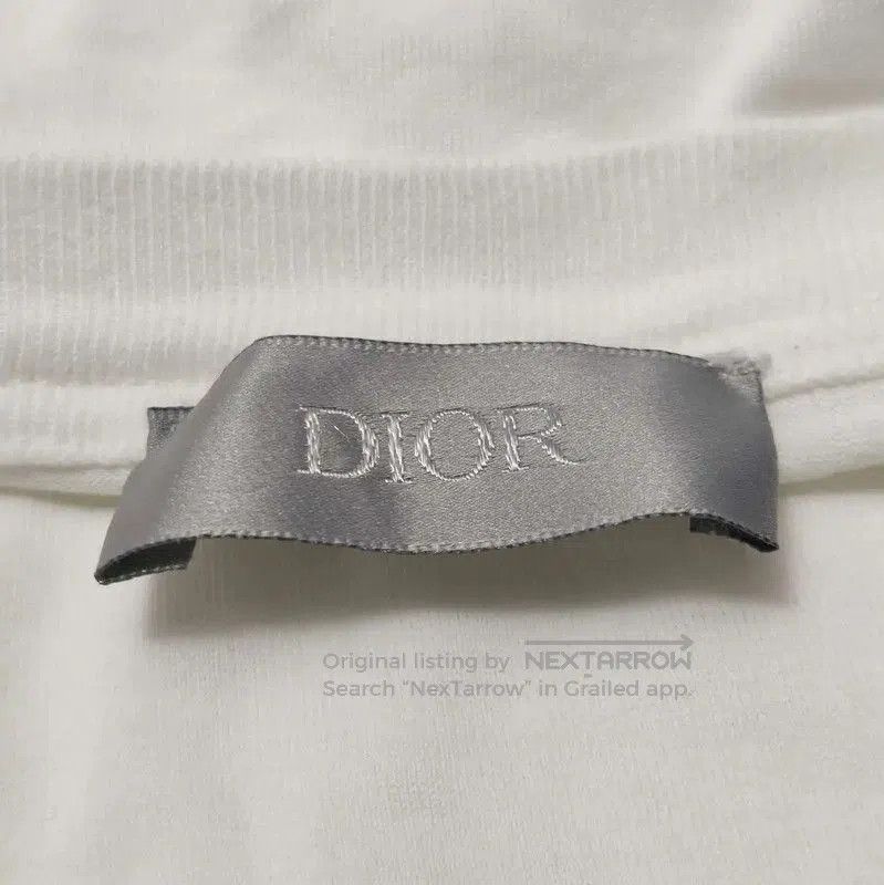 Dior Dior White Cotton Logo T-Shirt for Men . Size US M / EU 48-50 / 2 - 4 Thumbnail