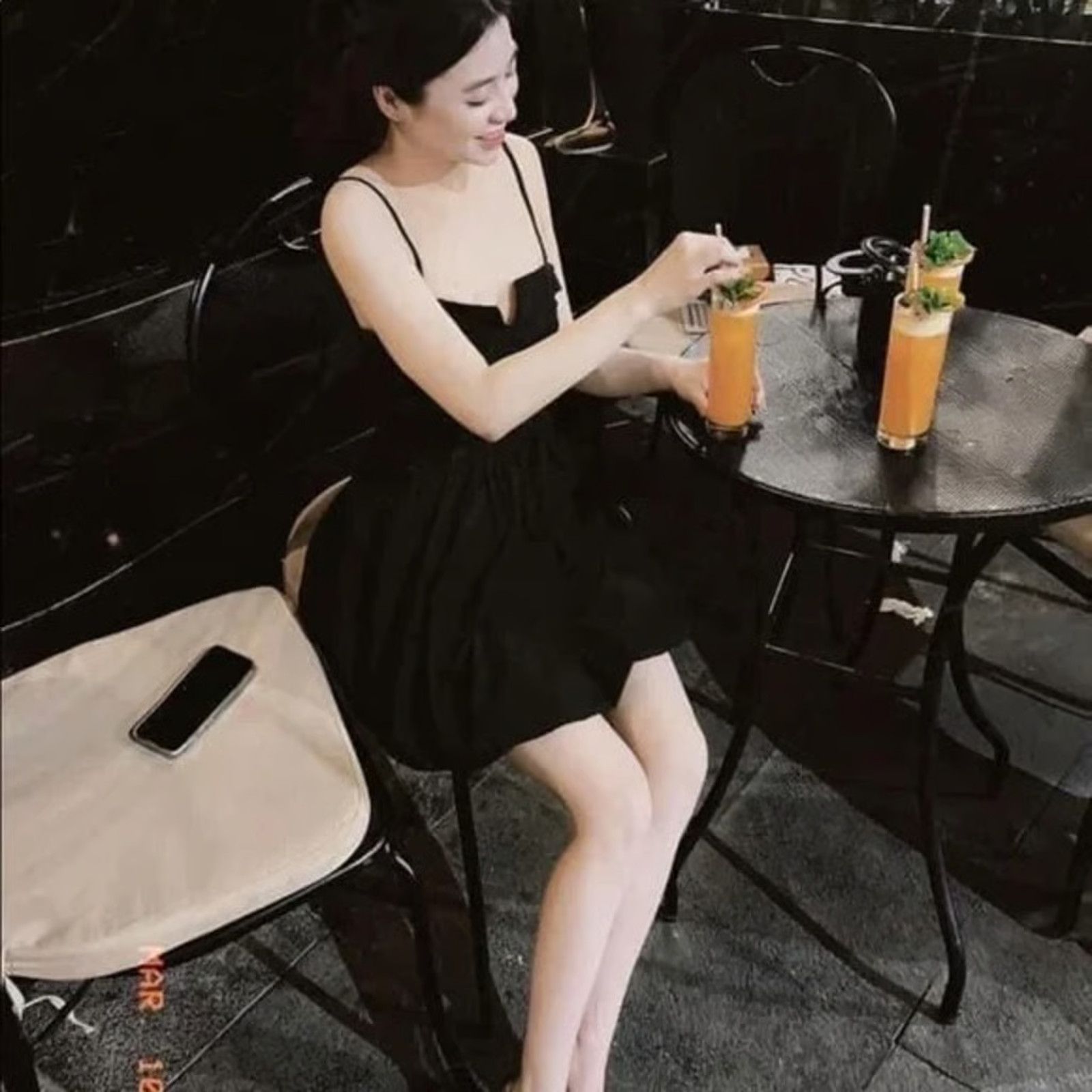 Zara ZARA Black Bubble Hem Mini Dress NWT Size M / US 6-8 / IT 42-44 - 20 Thumbnail