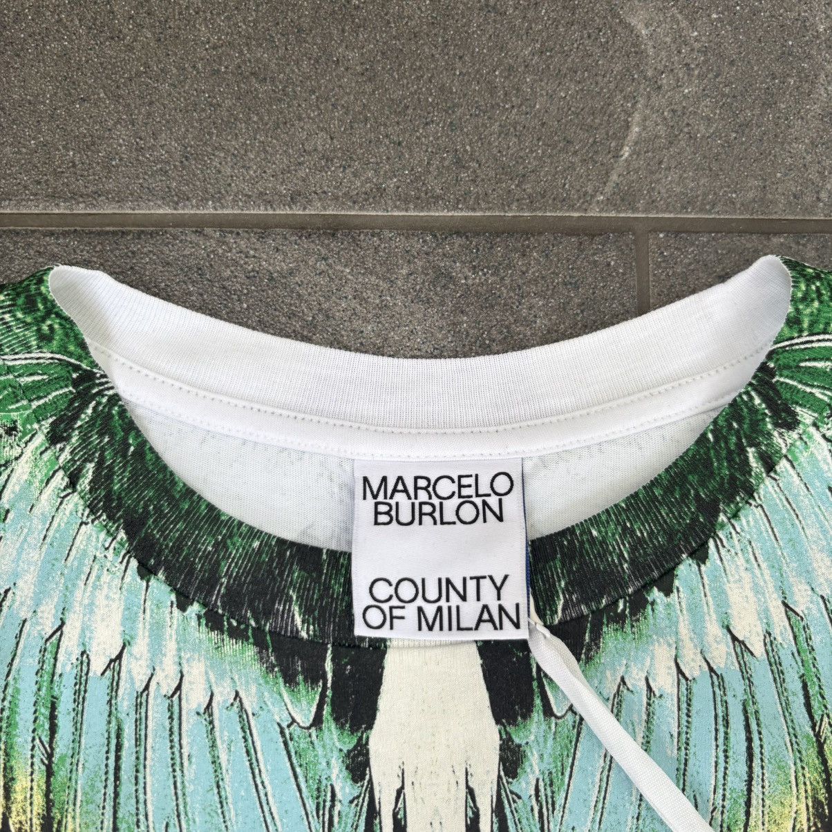 Marcelo Burlon Marcelo Burlon County of Milan Icon Wings basic t-shirt Size US L / EU 52-54 / 3 - 4 Thumbnail