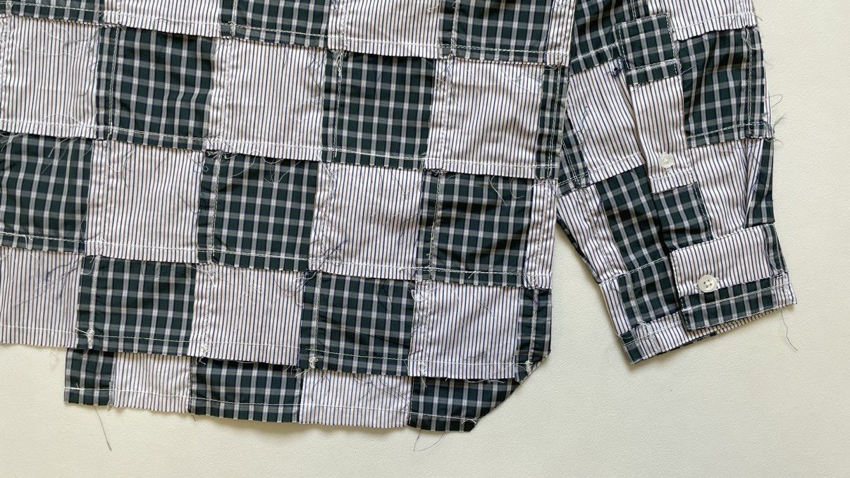 Martine Rose S/S 20 Raw Edge Patchwork Shirt Size US M / EU 48-50 / 2 - 20 Thumbnail