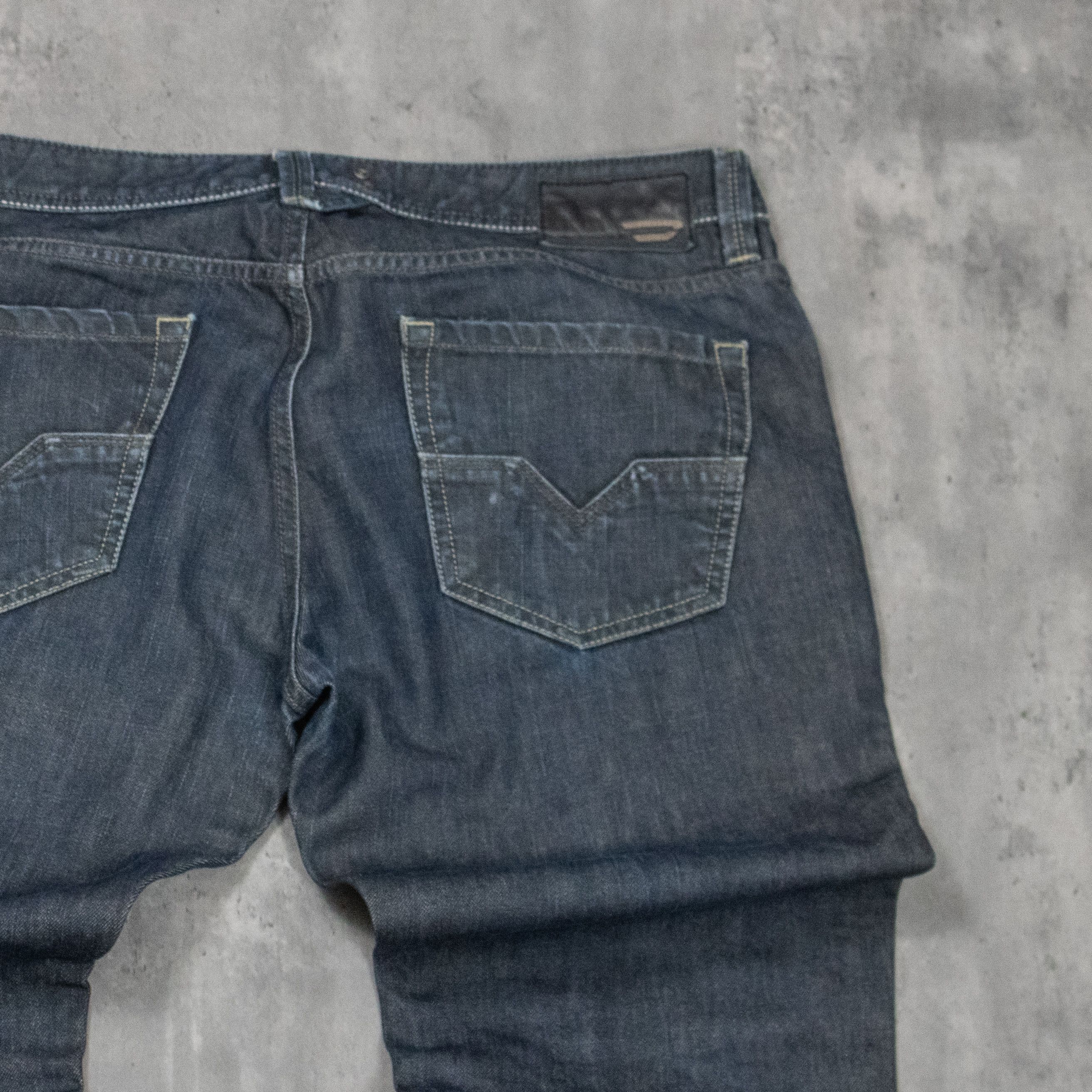 Diesel Y2K 00's Diesel Industry's Indigo Baggy Relax Denim Pant's Size US 36 / EU 52 - 15 Thumbnail
