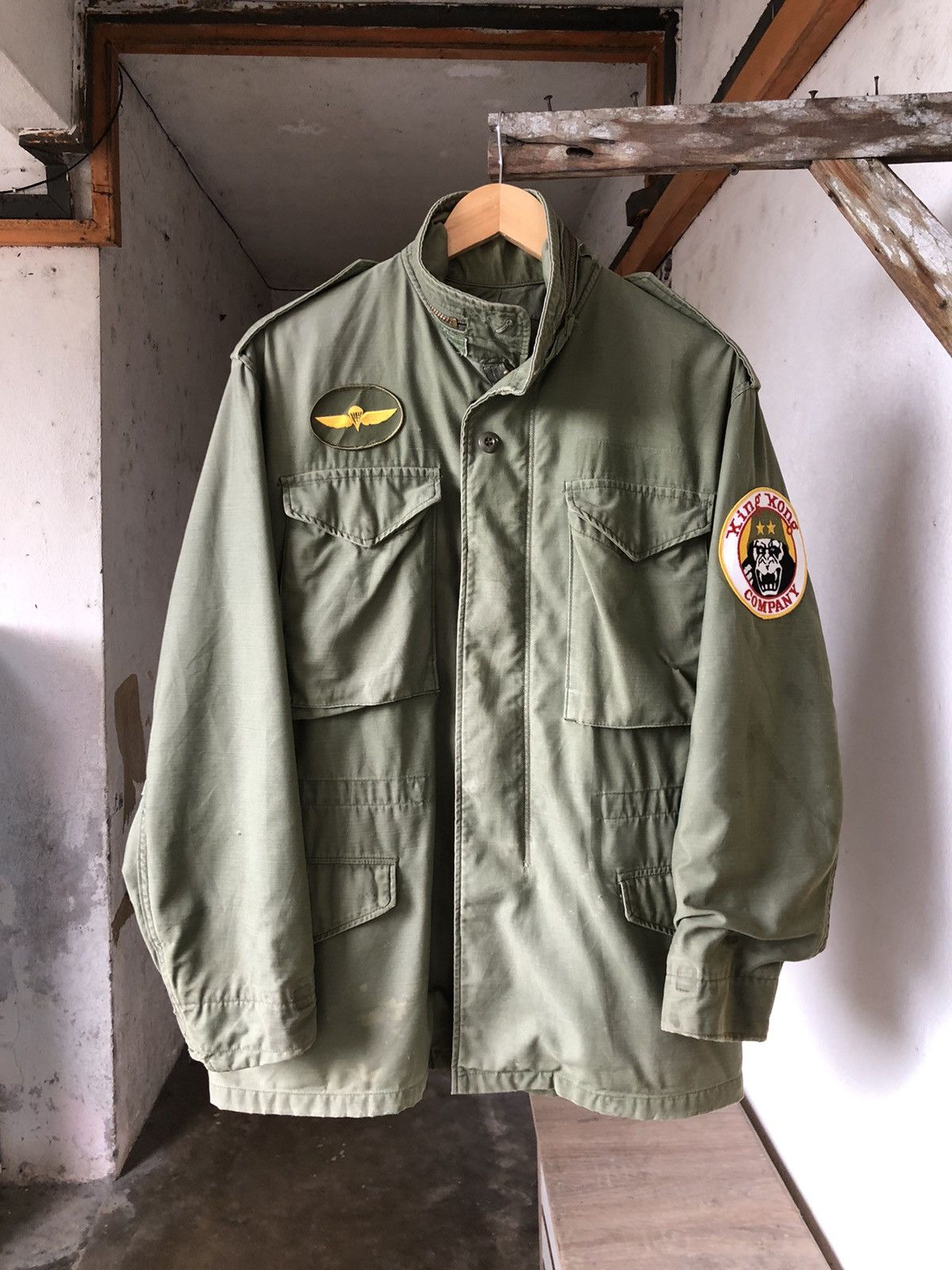 Vintage Rare❗️Vintage Taxi Driver M65 Field Jacket Like Toys MacCoy Size US L / EU 52-54 / 3 - 3 Thumbnail