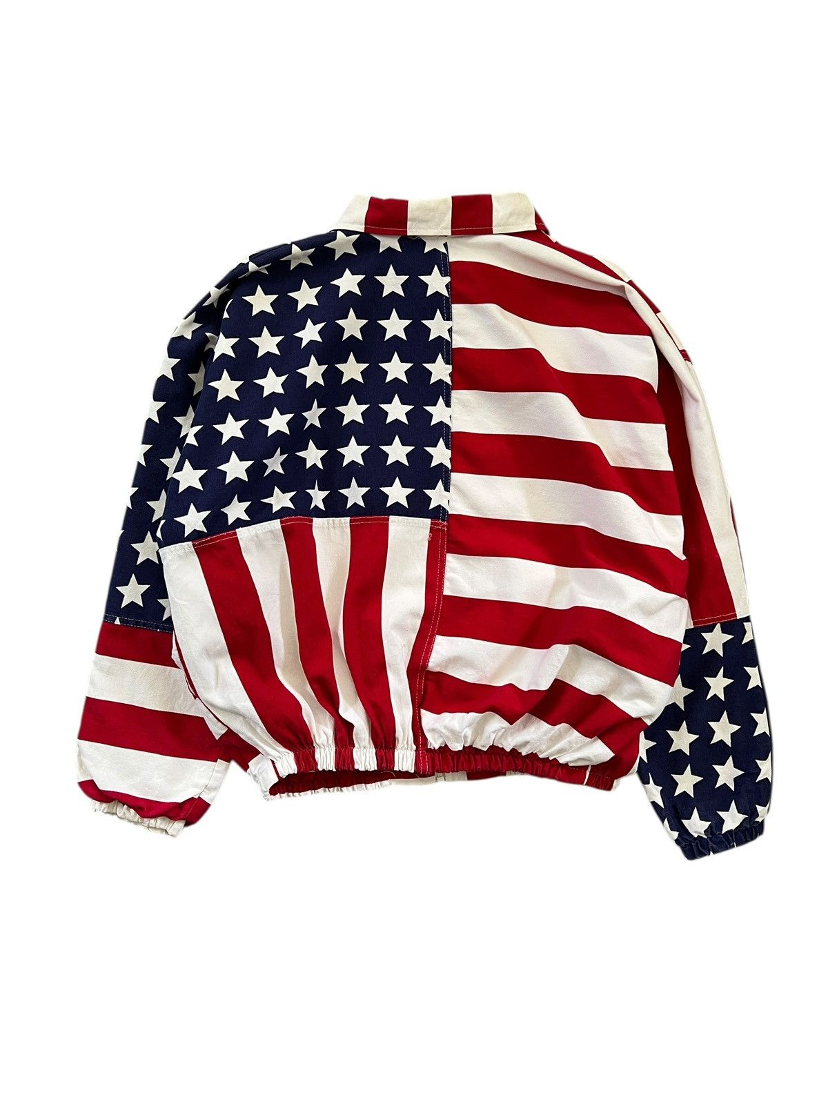 Vintage Vintage 90s Flag Wear 🇺🇸 Bomber Jacket Size US XL / EU 56 / 4 - 2 Thumbnail