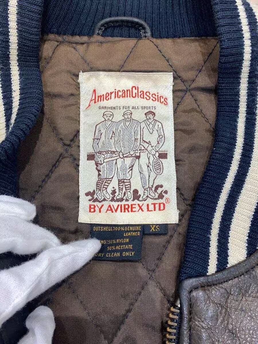 Avirex Avirex 50th Anniv Avirex Champs Lthr Stadium Jkt Brown Size US XS / EU 42 / 0 - 3 Thumbnail