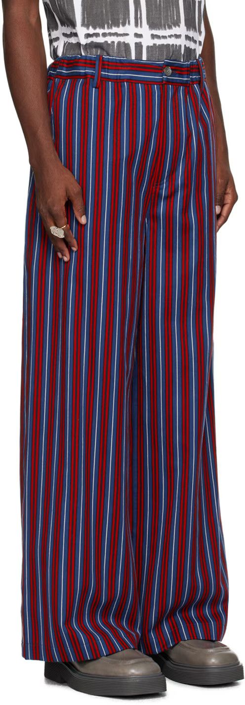 Marni o1w1db10824 Striped Pant in Multicolor Size US 34 / EU 50 - 2 Thumbnail