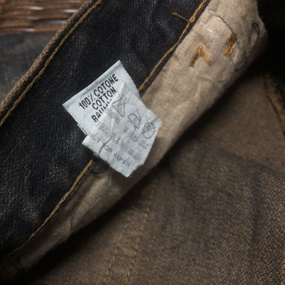 If Six Was Nine × Vintage VINTAGE COMPAGNIA ITALIAN JEANS Size 28" / US 6 / IT 42 - 20 Thumbnail
