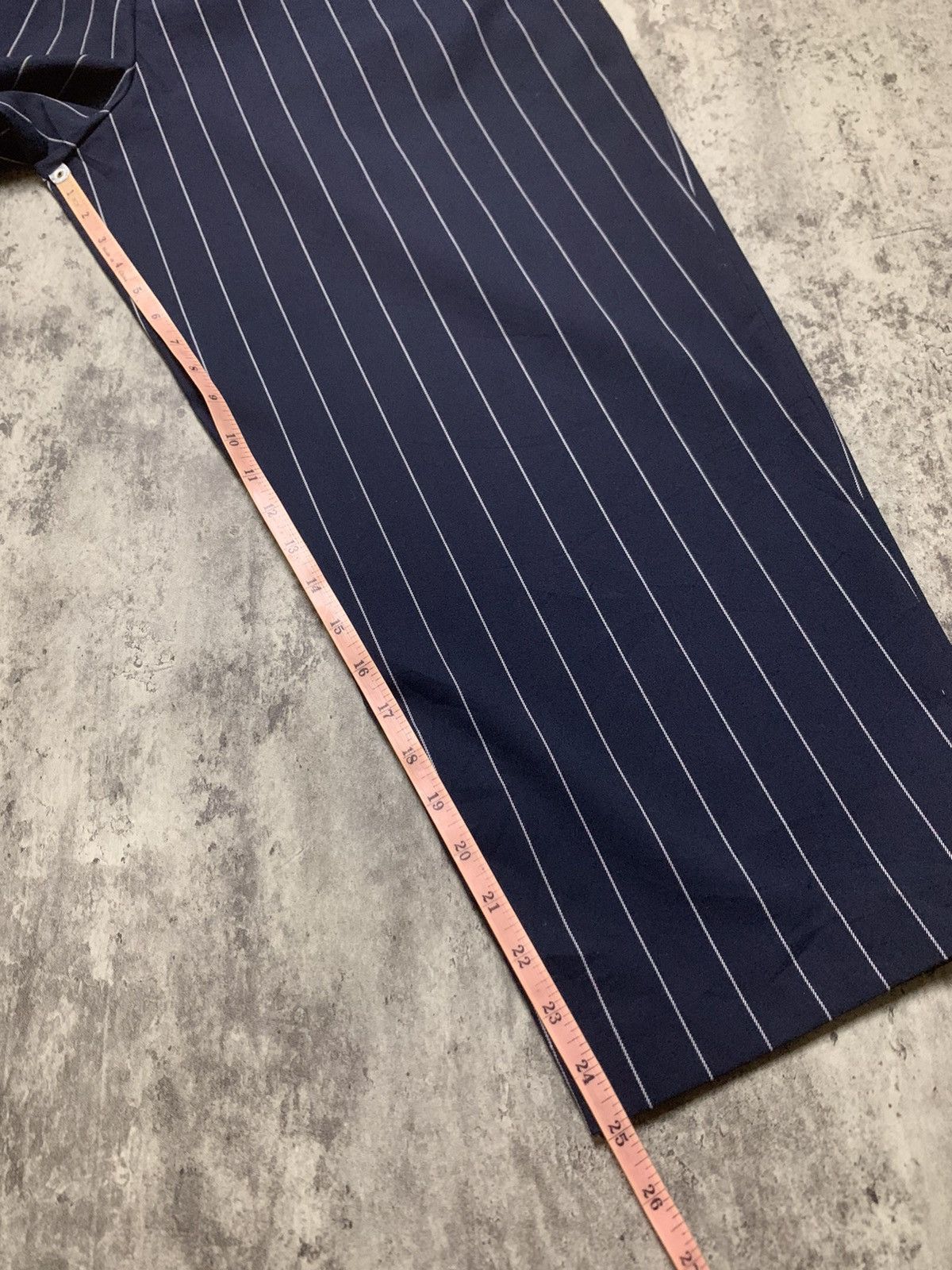 Maison MIHARA YASUHIRO Maison Mihara Yasuhiro x GU Baggy Stripes Pants Size US 30 / EU 46 - 11 Thumbnail