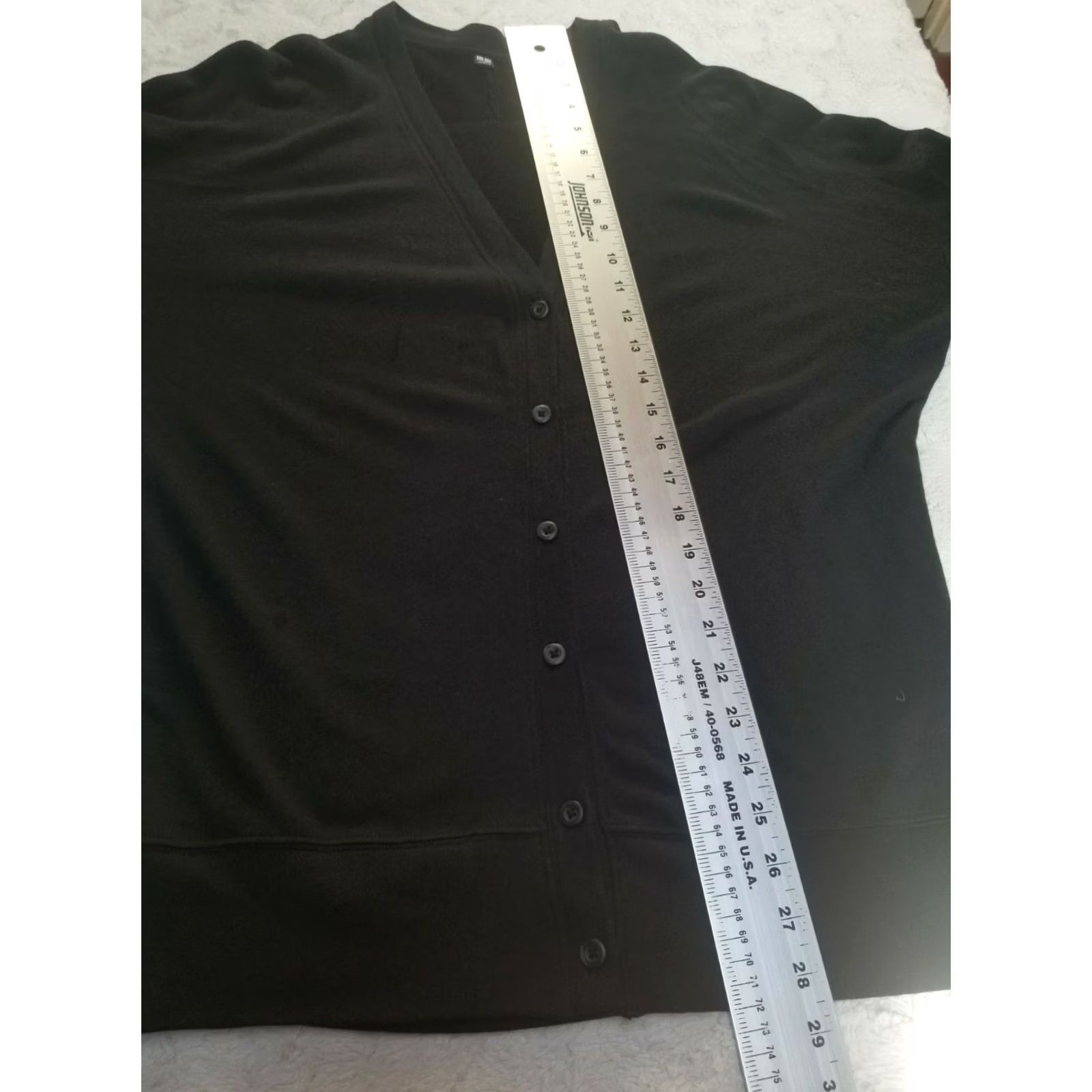 Uniqlo Uniqlo Cardigan Women's Long Sleeves Button Down V-Neck Sweater Black Medium Size M / US 6-8 / IT 42-44 - 6 Thumbnail