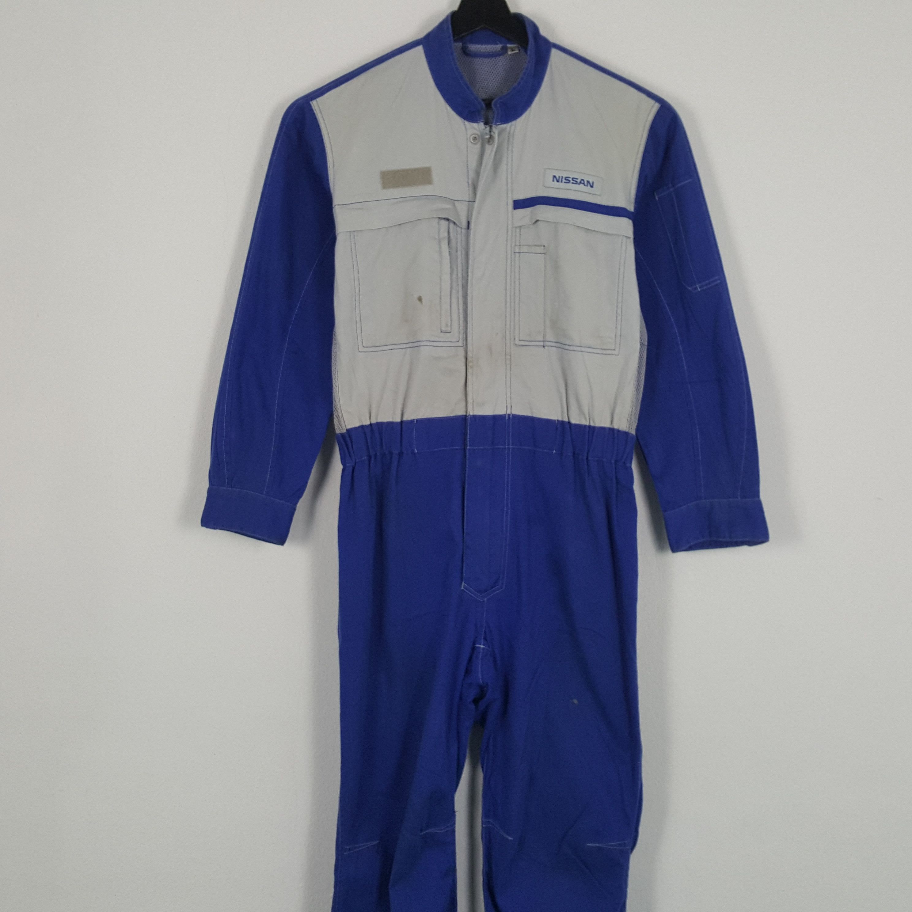 Vintage NISSAN Japanese Motorsports Racing Style Coverall Jacket Size US S / EU 44-46 / 1 - 5 Thumbnail