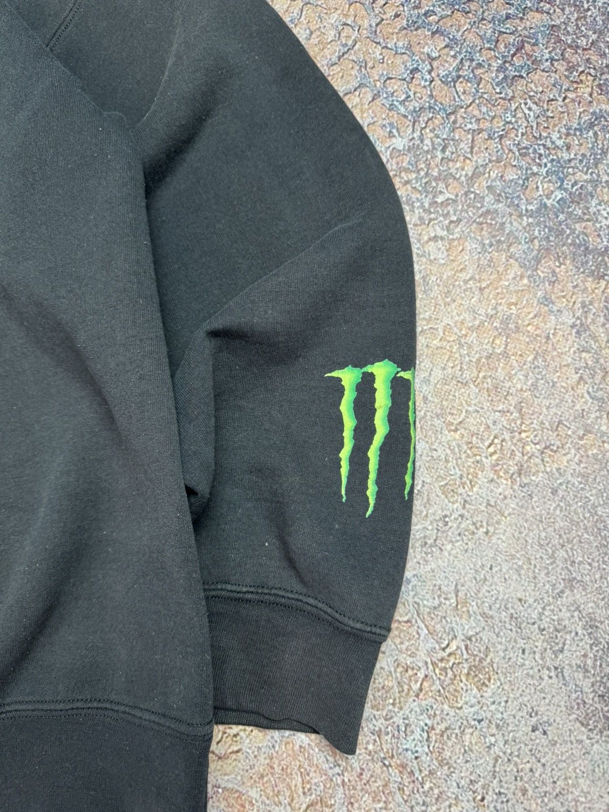 Japanese Brand Vintage⚡️ Monster Energy Kawasaki Racing Hoodie Size US L / EU 52-54 / 3 - 3 Thumbnail