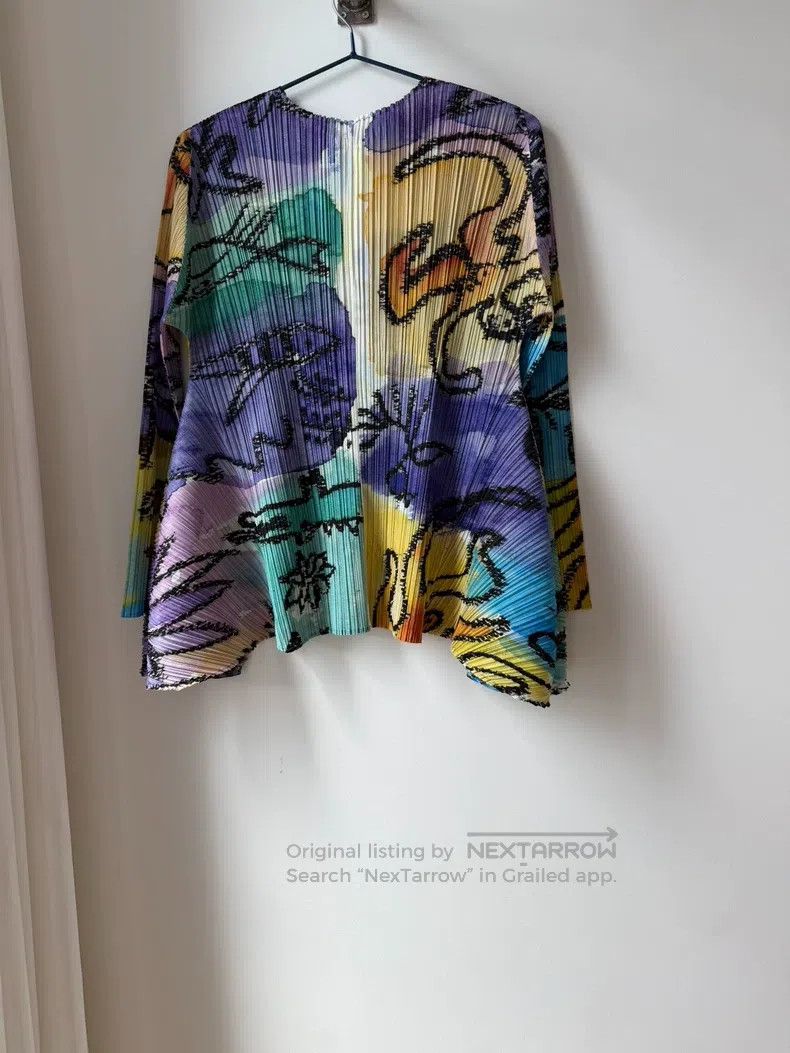 Issey Miyake Issey Miyake Graffiti Top Size L / US 10 / IT 46 - 3 Thumbnail