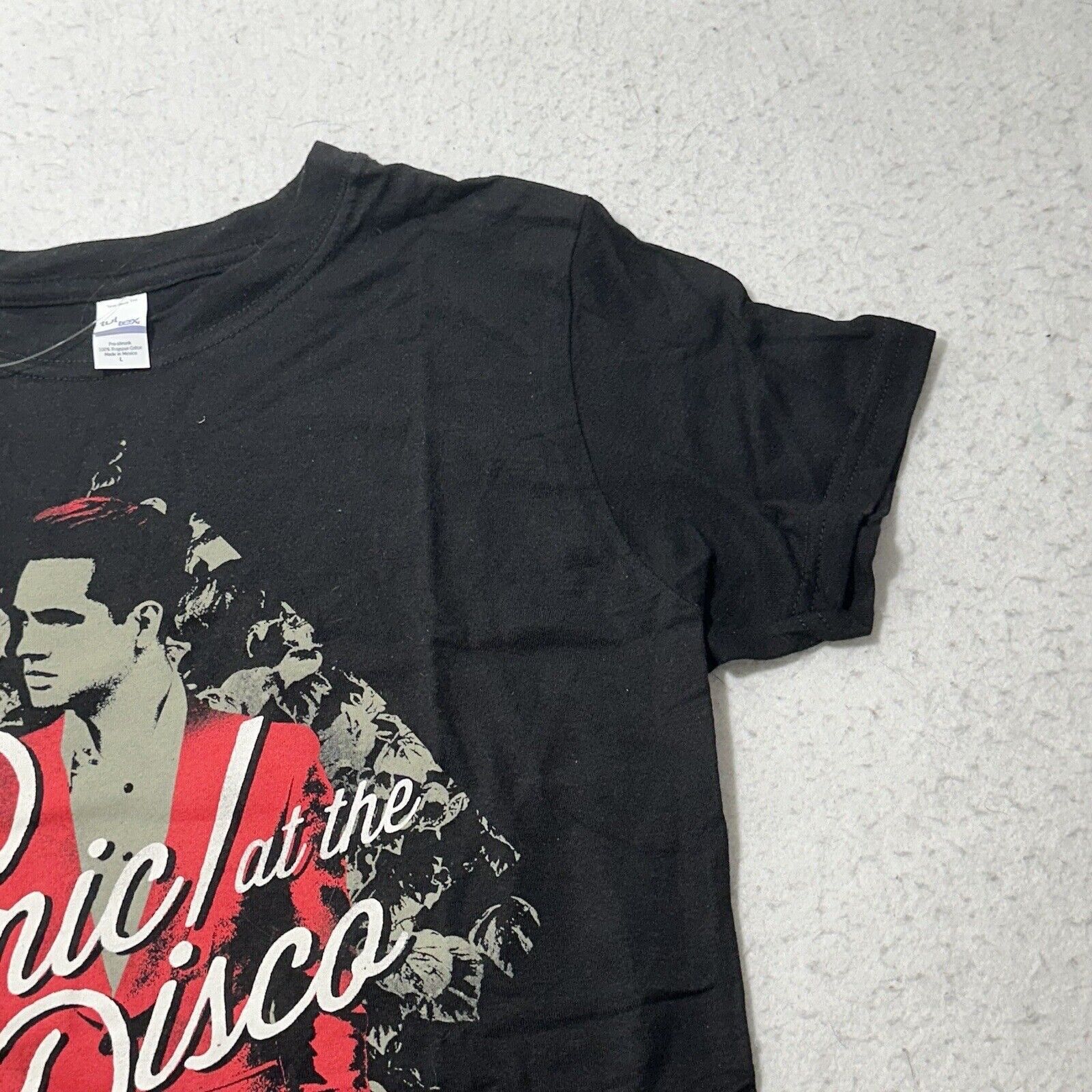 Tultex Panic! At The Disco Large Band Black Graphic T Shirt Size L / US 10 / IT 46 - 3 Thumbnail
