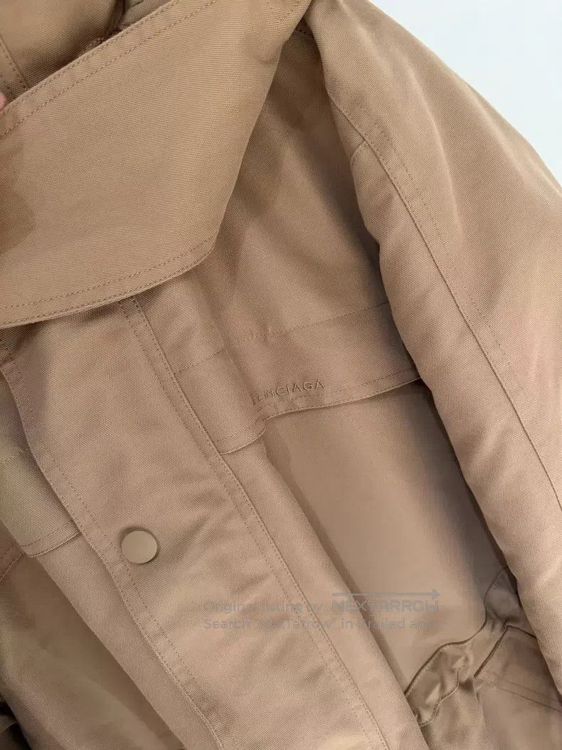 Balenciaga Balenciaga Windproof Cotton Hooded Windbreaker Jacket Size XXS / US 00 / IT 34 - 3 Thumbnail
