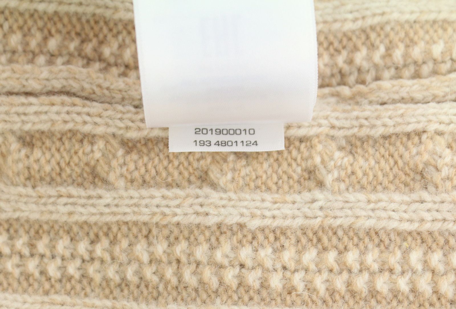 Gant WINTER FADED CABLE CREW 2XL Warm Khaki Wool 88076 Size XXL / US 16-18 / IT 52-54 - 10 Thumbnail