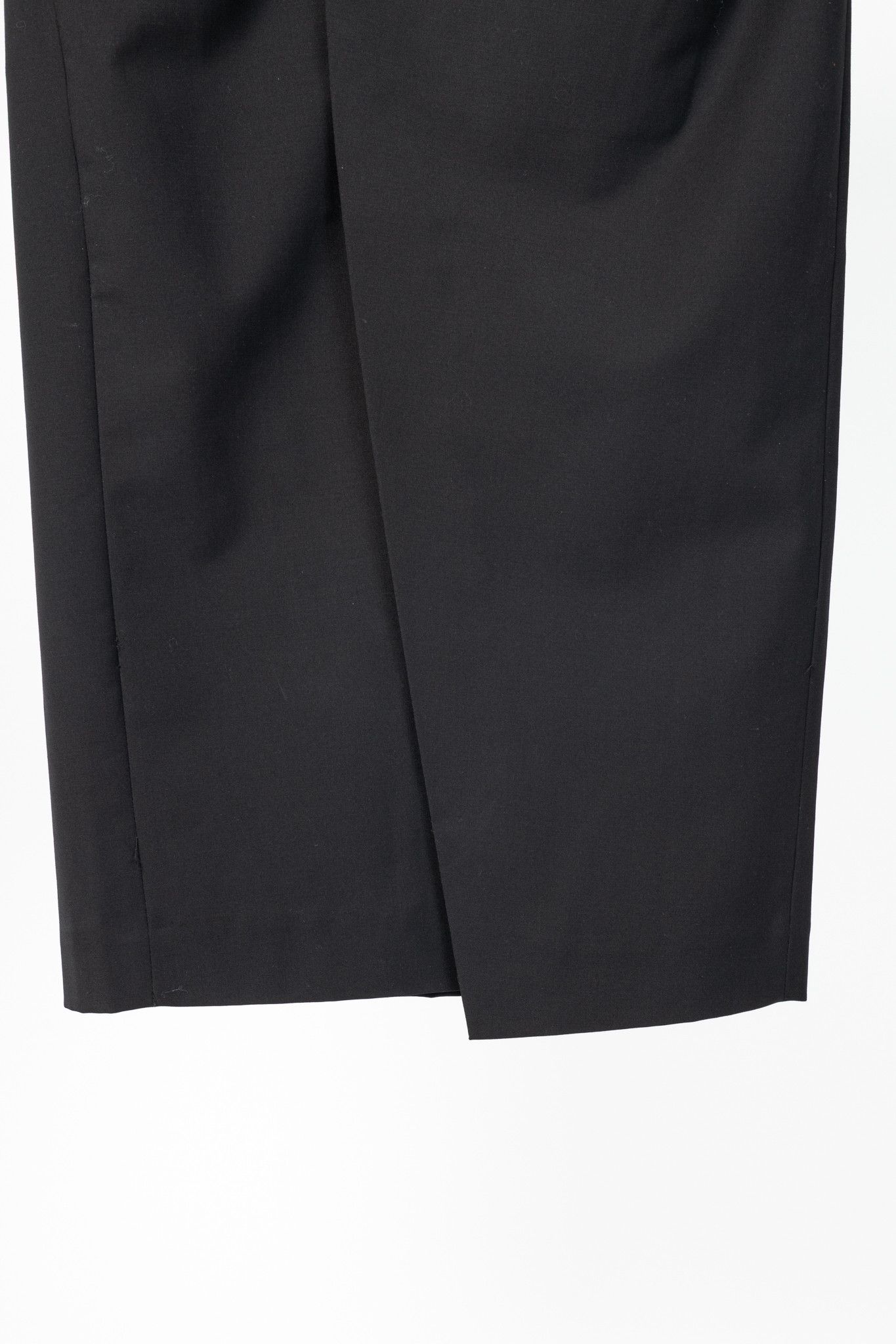 Tibi Tibi Black Tropical Wool Wrap Trouser Skirt Size 27" / US 4 / IT 40 - 5 Thumbnail
