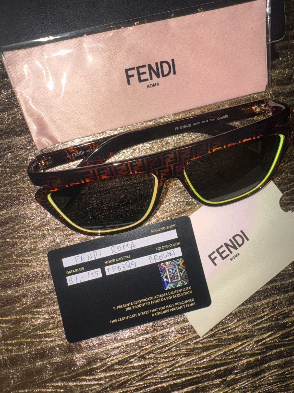 Fendi Fendi FF sunglasses Size ONE SIZE - 2 Thumbnail