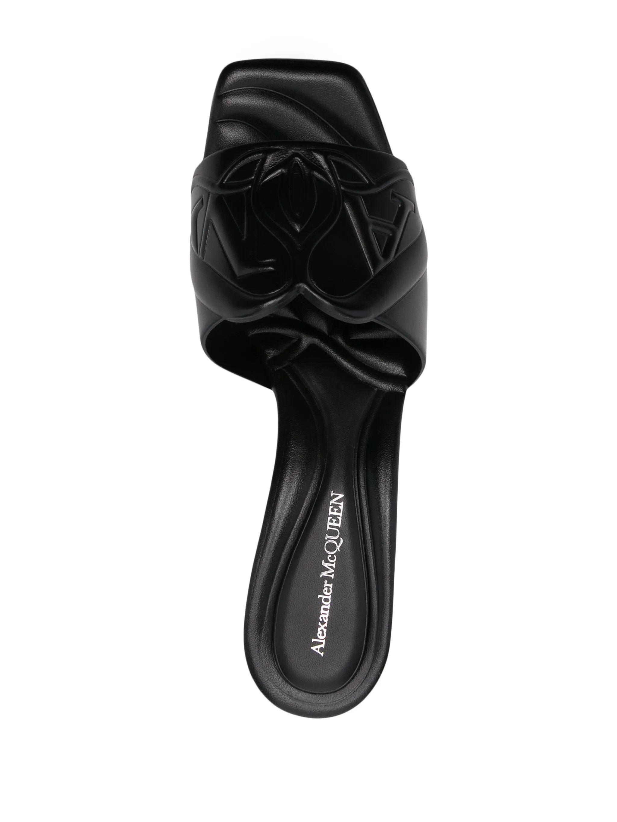 Alexander McQueen o1y0225 Mules in Black Size US 6 / IT 36 - 4 Thumbnail