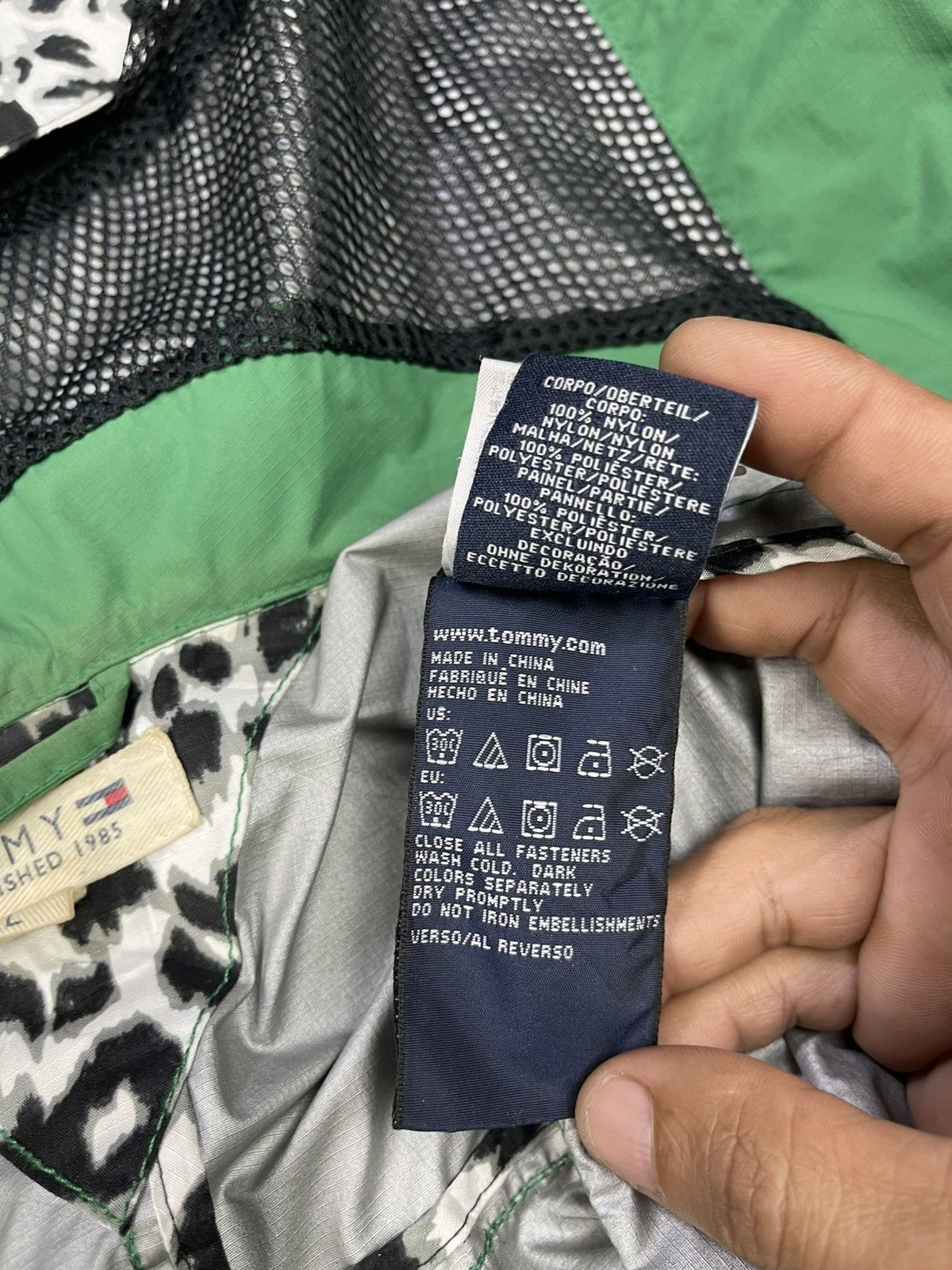 Tommy Hilfiger Vtg Tommy NYC Leopard Print Lightweight Jacket Size US M / EU 48-50 / 2 - 13 Thumbnail