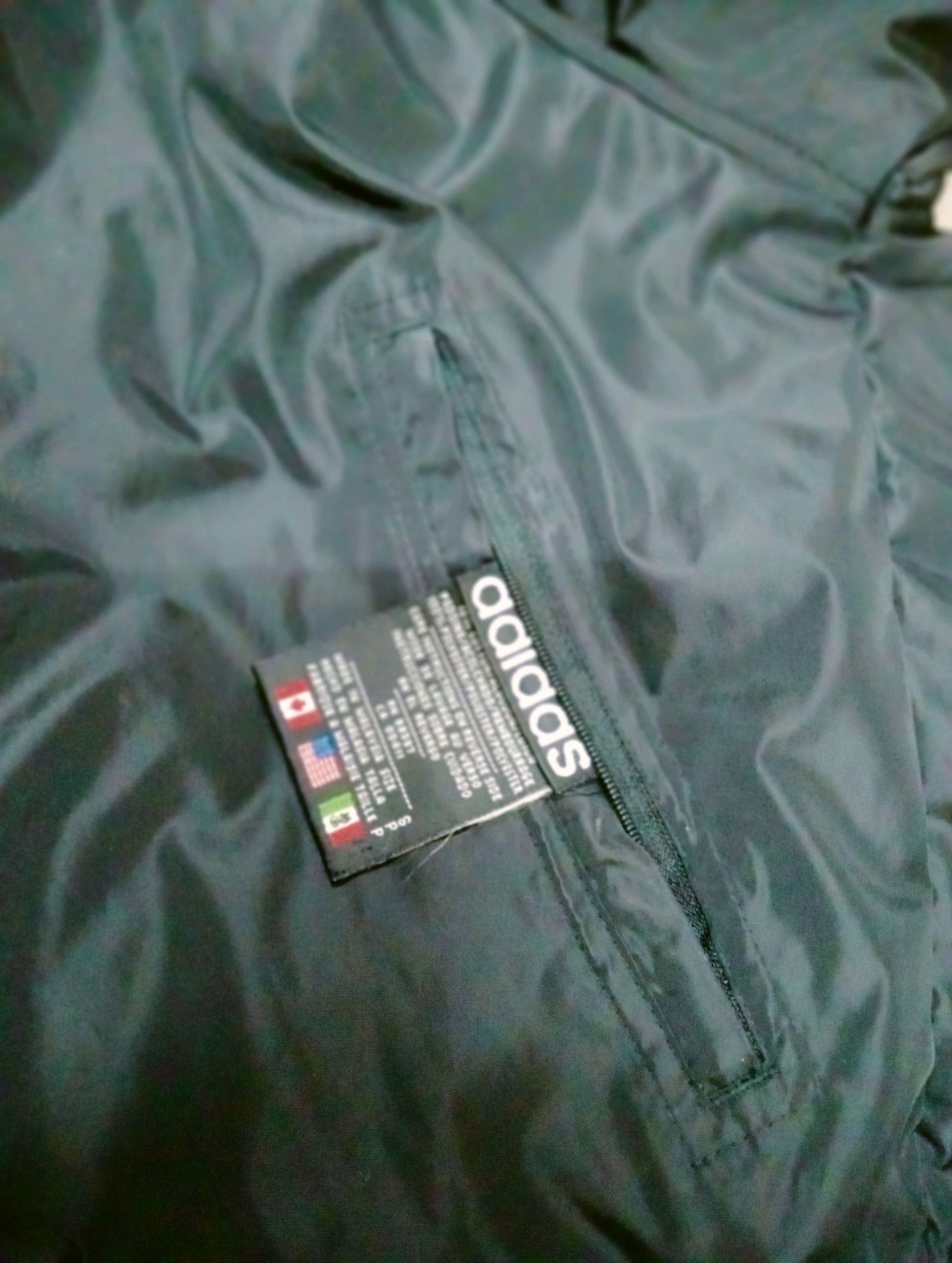 Adidas Vintage Adidas Reversible Hooded Jacket Size US S / EU 44-46 / 1 - 12 Thumbnail