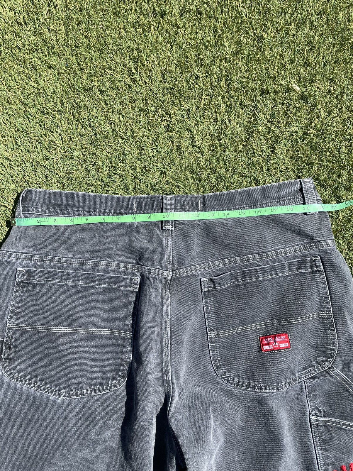 JNCO Vintage 90s Jnco jeans baggy black denim shorts skater jorts Size US 40 / EU 56 - 7 Thumbnail