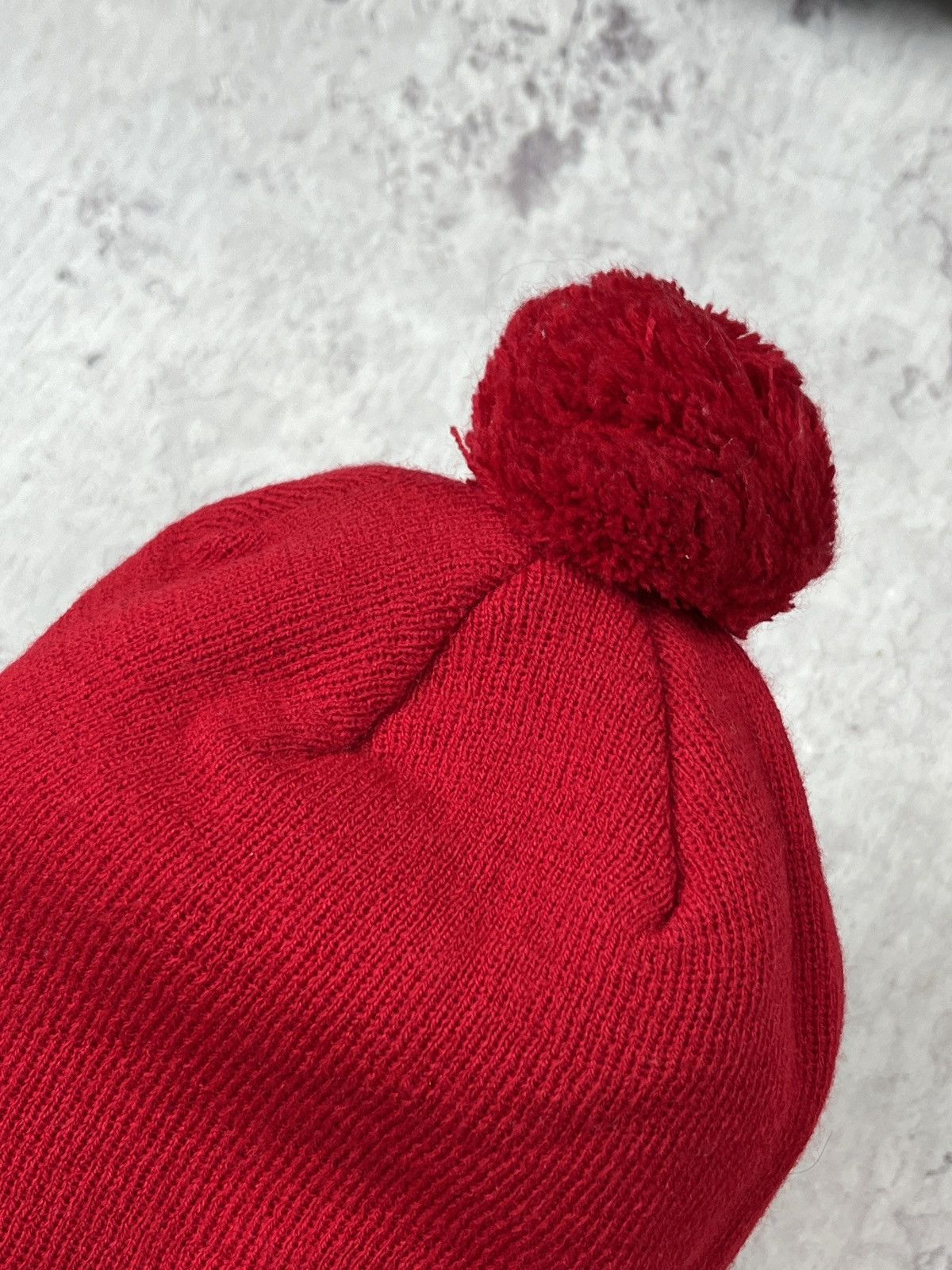 Vintage Vintage Y2K Nike Ski Winter Red Hat With Bubo Size ONE SIZE - 3 Thumbnail