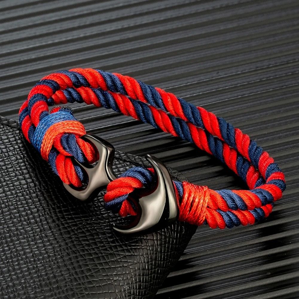 Vintage Surfer’s Waterproof Anchor Bracelet Size ONE SIZE - 1 Thumbnail