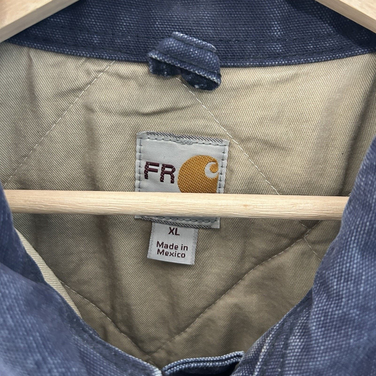Carhartt Vintage Carhartt FR Quilted Santa Fe Jacket “Dark Navy” Size US XL / EU 56 / 4 - 8 Thumbnail