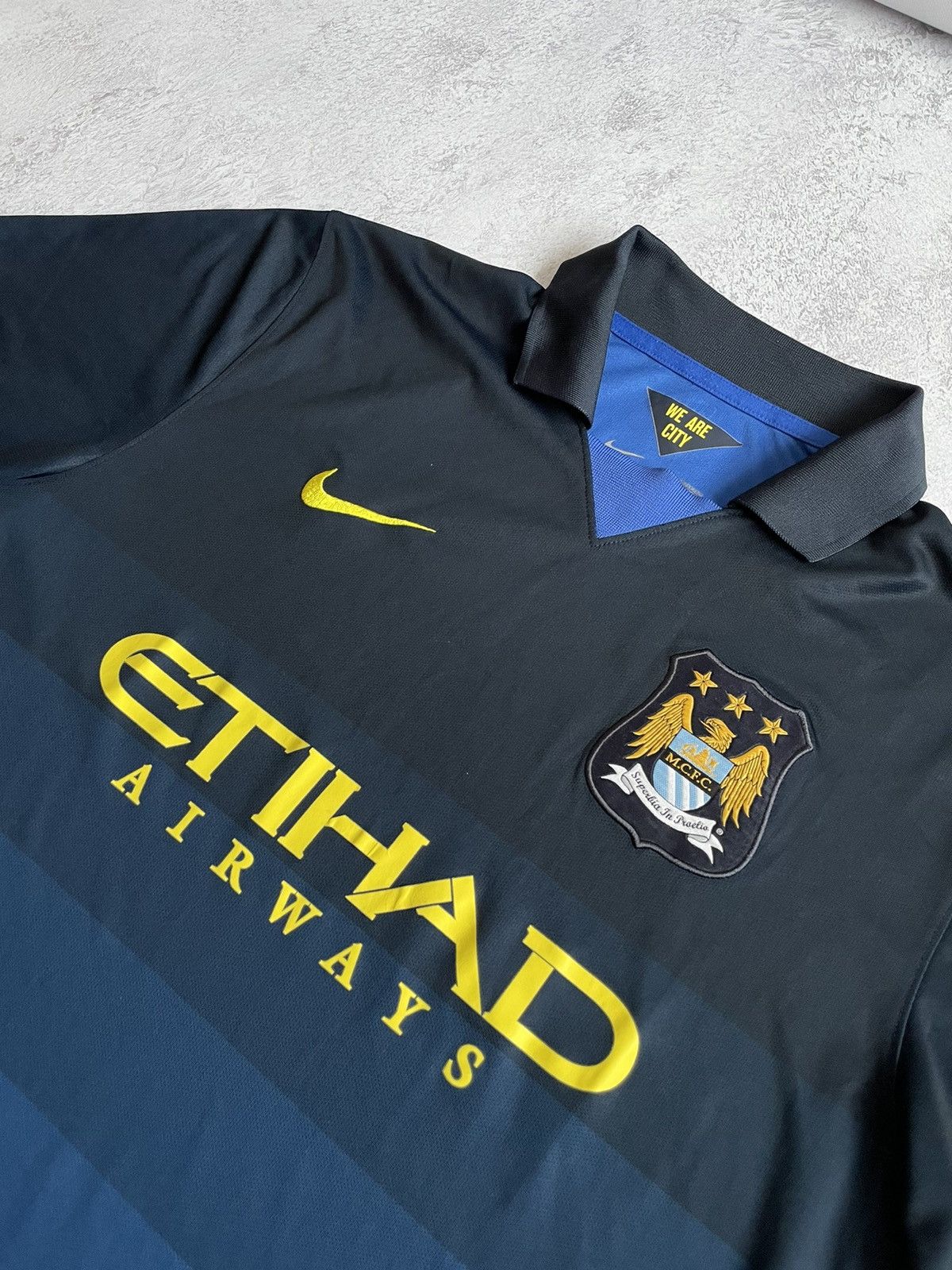 Nike Nike Manchester City 2014/2015 Away Soccer Jersey Kit L Size US L / EU 52-54 / 3 - 2 Thumbnail