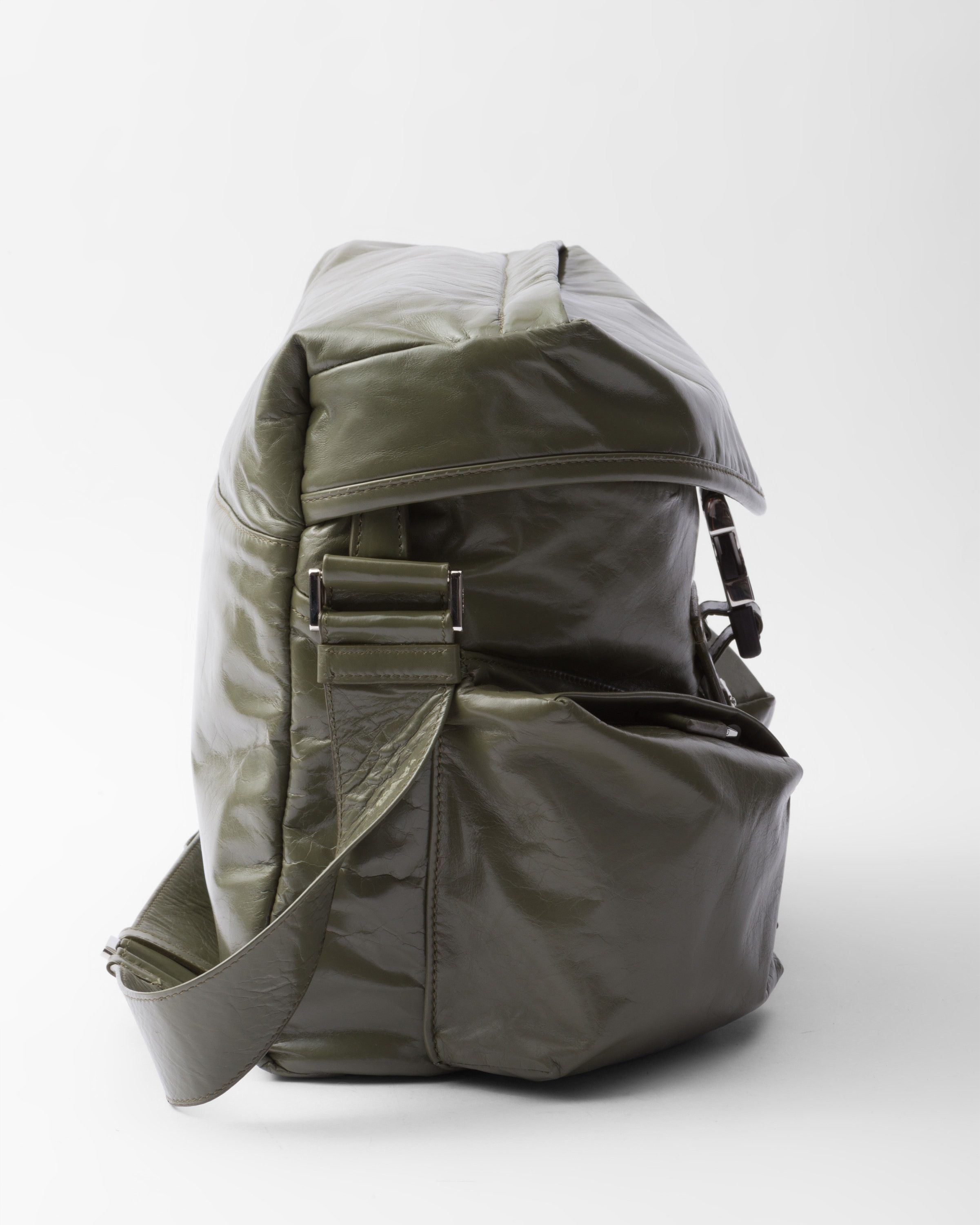Prada o1la1rc1a0925 Size: OS / Leather Shoulder Bag in Green Size ONE SIZE - 7 Thumbnail