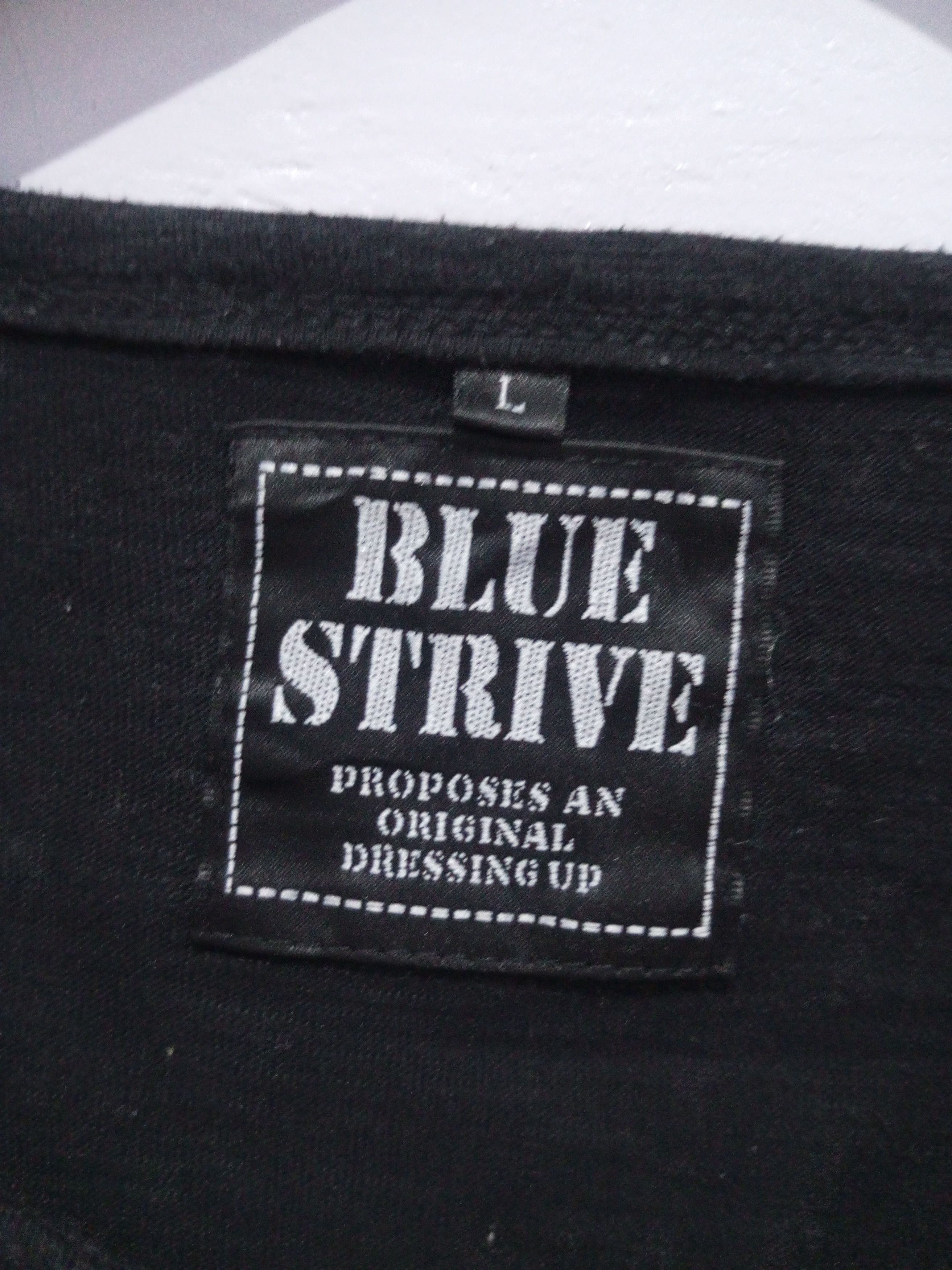 Hysteric Glamour × Japanese Brand Japanese Blue Strive "Got to give" long sleeve tshirt Size US M / EU 48-50 / 2 - 8 Thumbnail