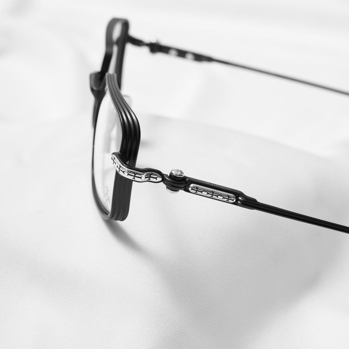 Chrome Hearts CHROME HEARTS ASSSOLUTLY MATTE BLACK GLASSES Size ONE SIZE - 3 Thumbnail