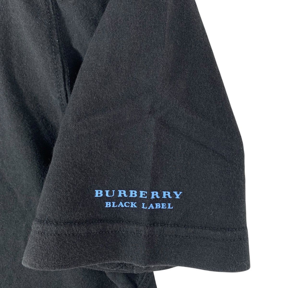 Burberry × Designer BURBERRY BLACK LABEL small logo simple design tee Size US S / EU 44-46 / 1 - 8 Thumbnail
