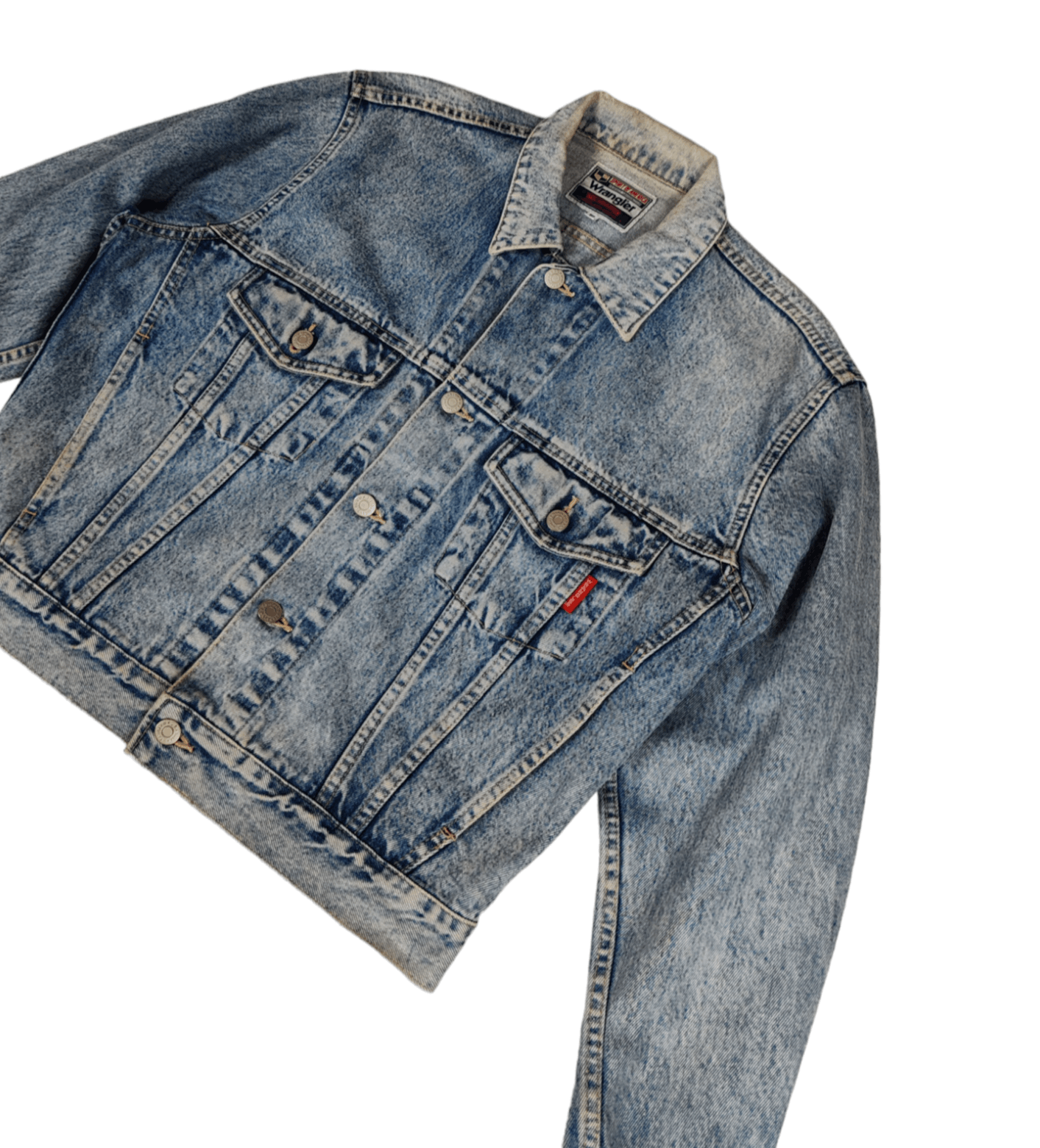 Wrangler Denim 90s Japan Faded Trucker jacket size M