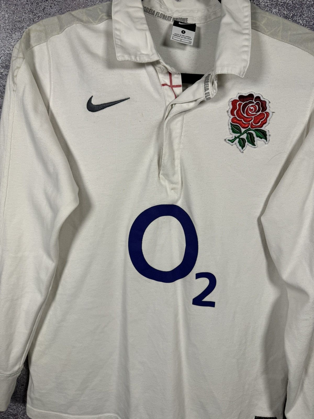Nike × Vintage Vintage England Rugby Union 2010 Nike O2 Jersey Small Size US S / EU 44-46 / 1 - 6 Thumbnail